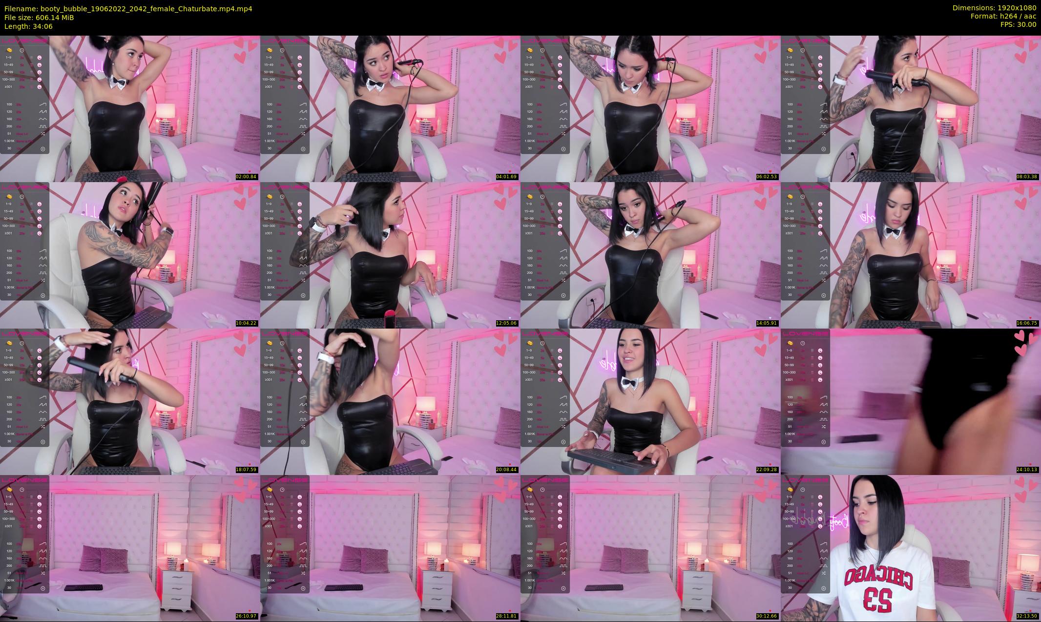 booty_bubble — 35 minute Chaturbate female cam show recording, 1080p, Jun 19, 2022