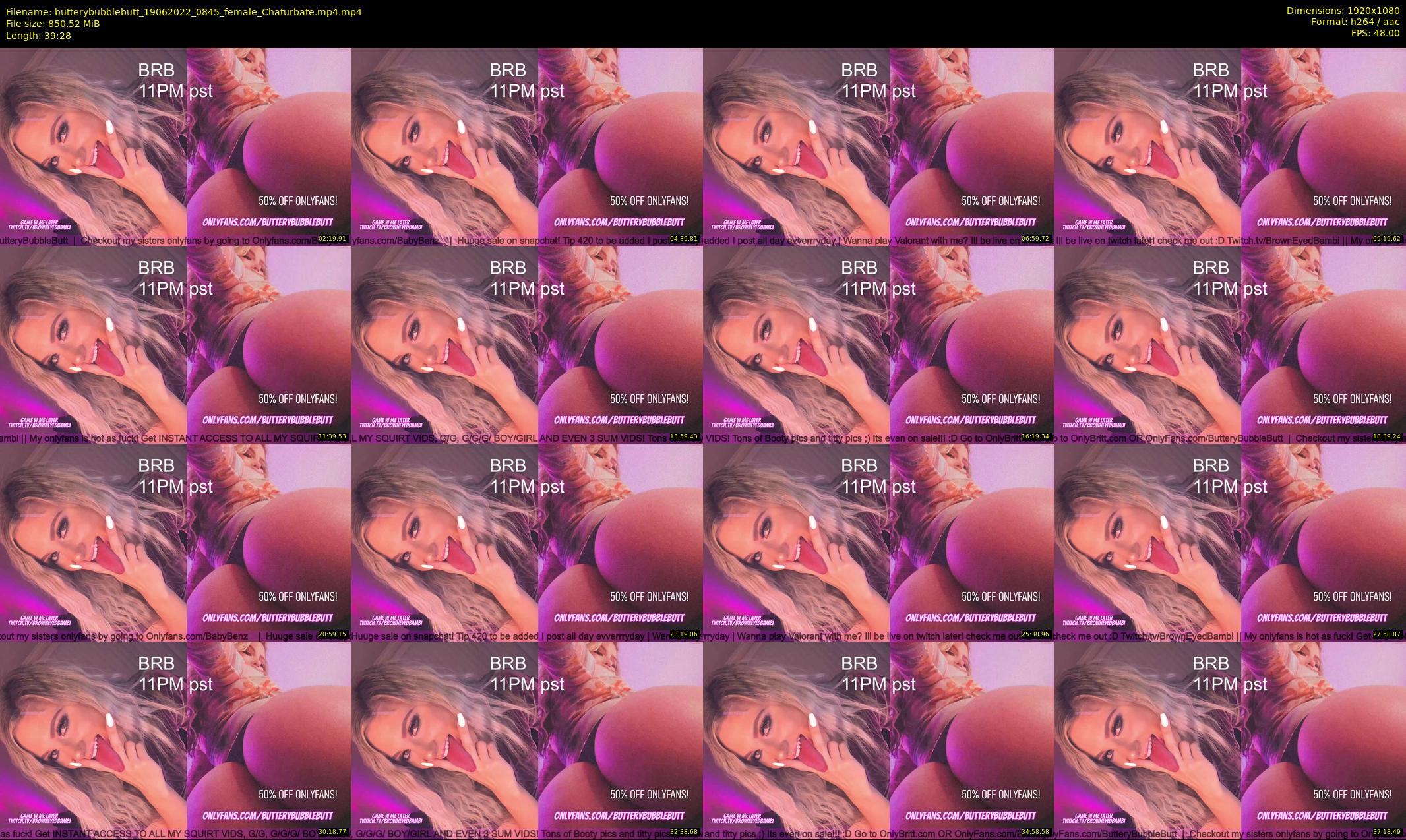 butterybubblebutt — 40 minute Chaturbate couple cam show recording, 1080p, Jun 19, 2022