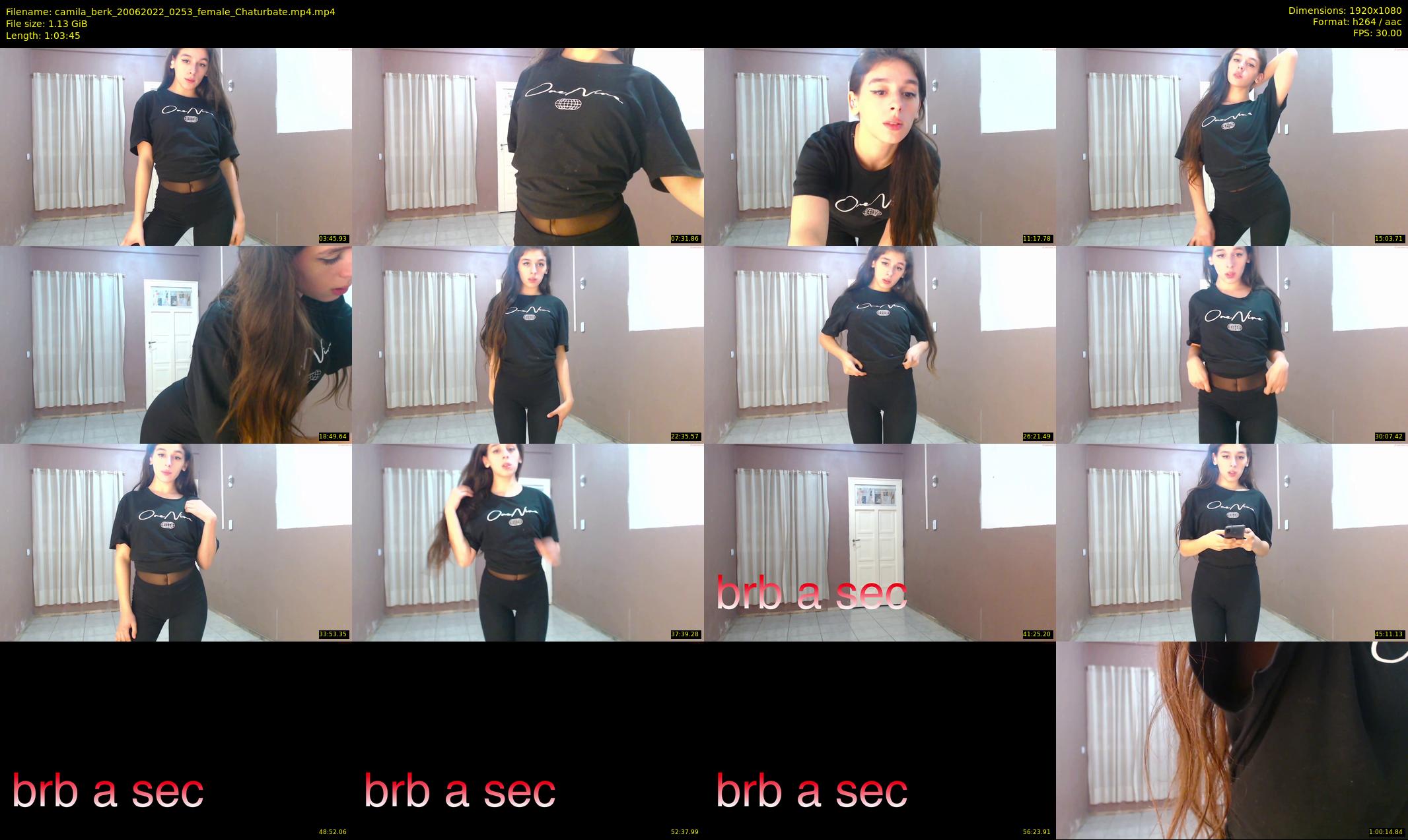 camila_berk — 64 minute Chaturbate female cam show recording, 1080p, Jun 20, 2022