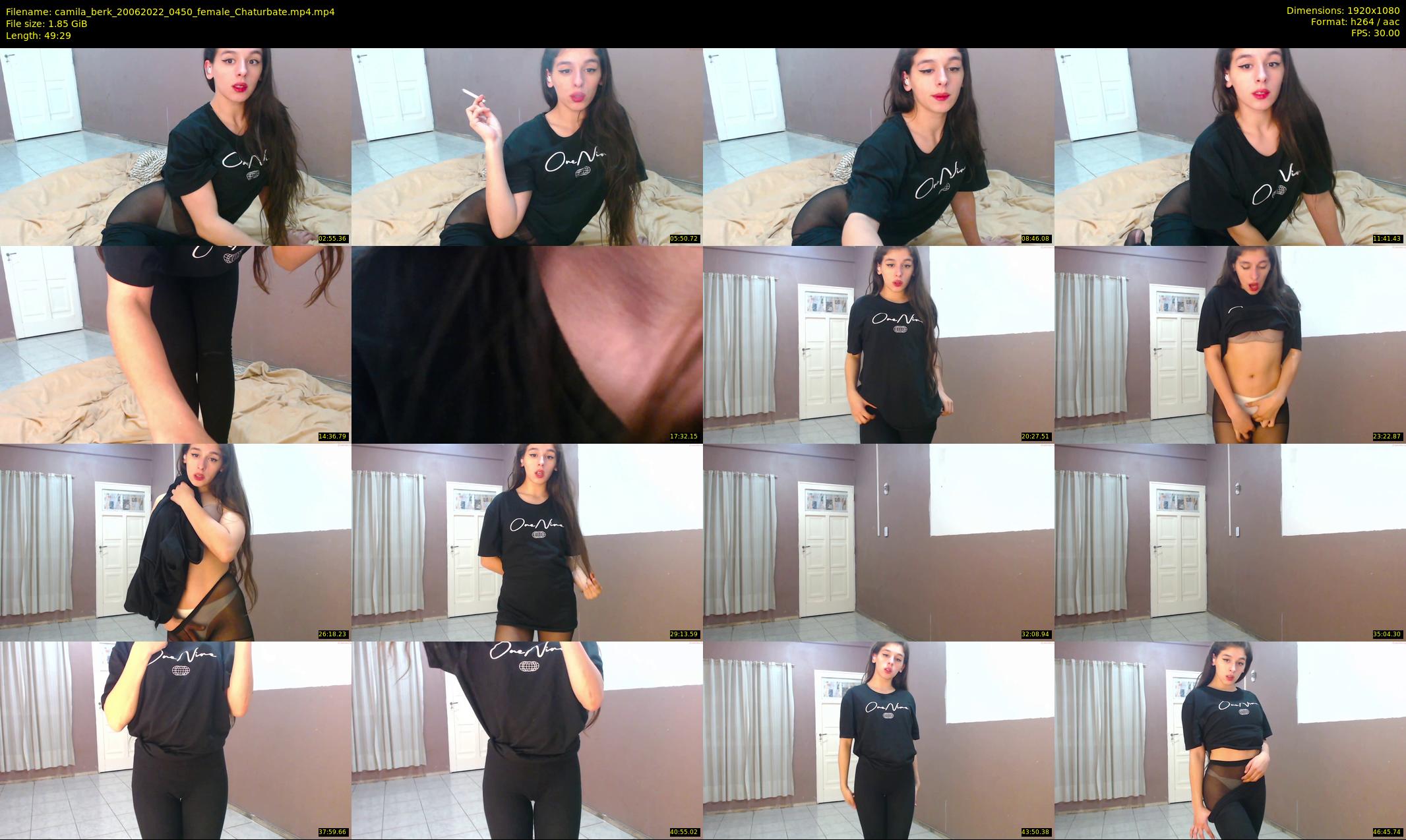 camila_berk — 50 minute Chaturbate female cam show recording, 1080p, Jun 20, 2022