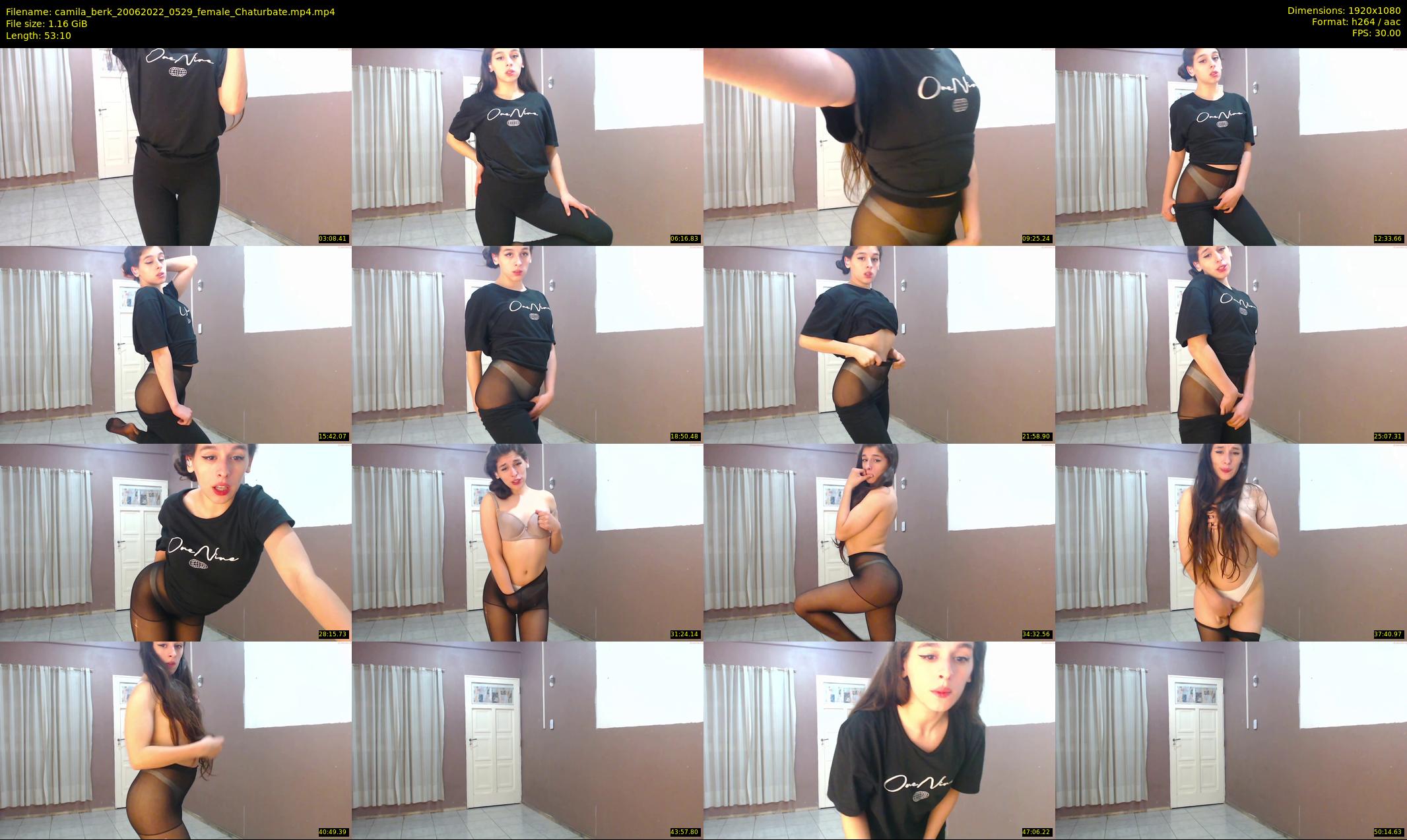camila_berk — 54 minute Chaturbate female cam show recording, 1080p, Jun 20, 2022