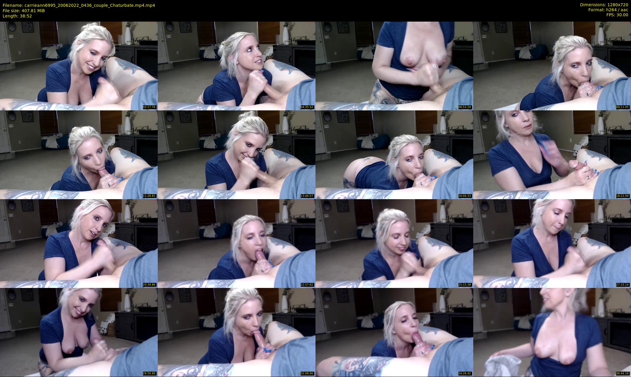carrieann6995 — 39 minute Chaturbate couple cam show recording, 720p, Jun 20, 2022