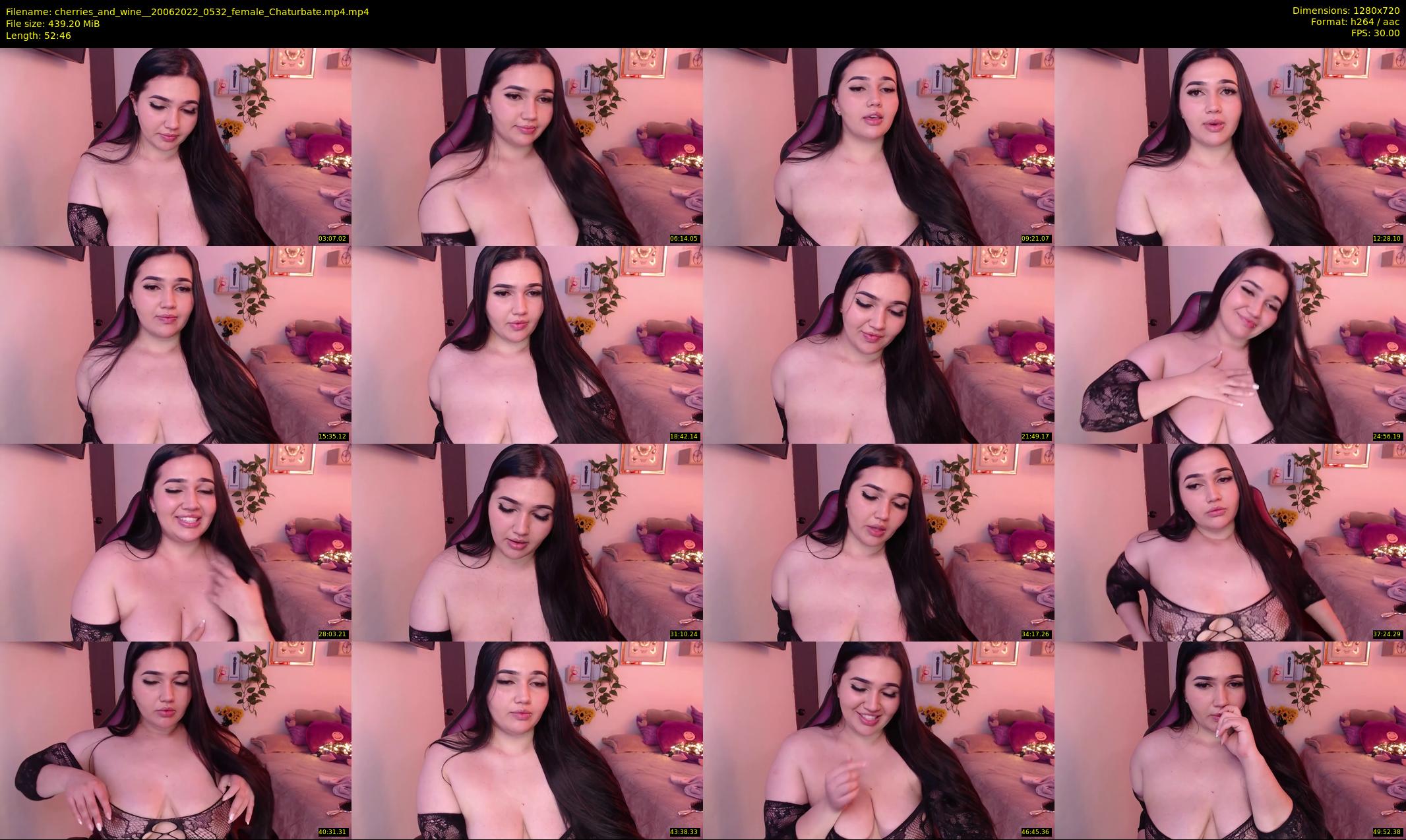 cherries_and_wine_ — 53 minute Chaturbate female cam show recording, 720p, Jun 20, 2022