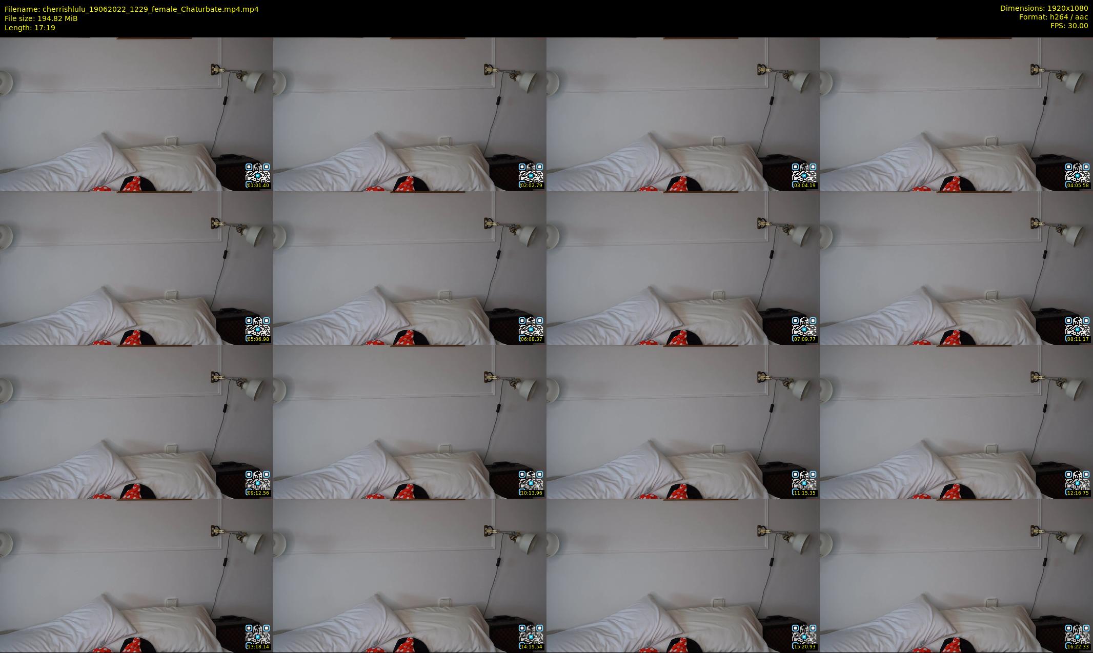cherrishlulu — 18 minute Chaturbate female cam show recording, 1080p, Jun 19, 2022