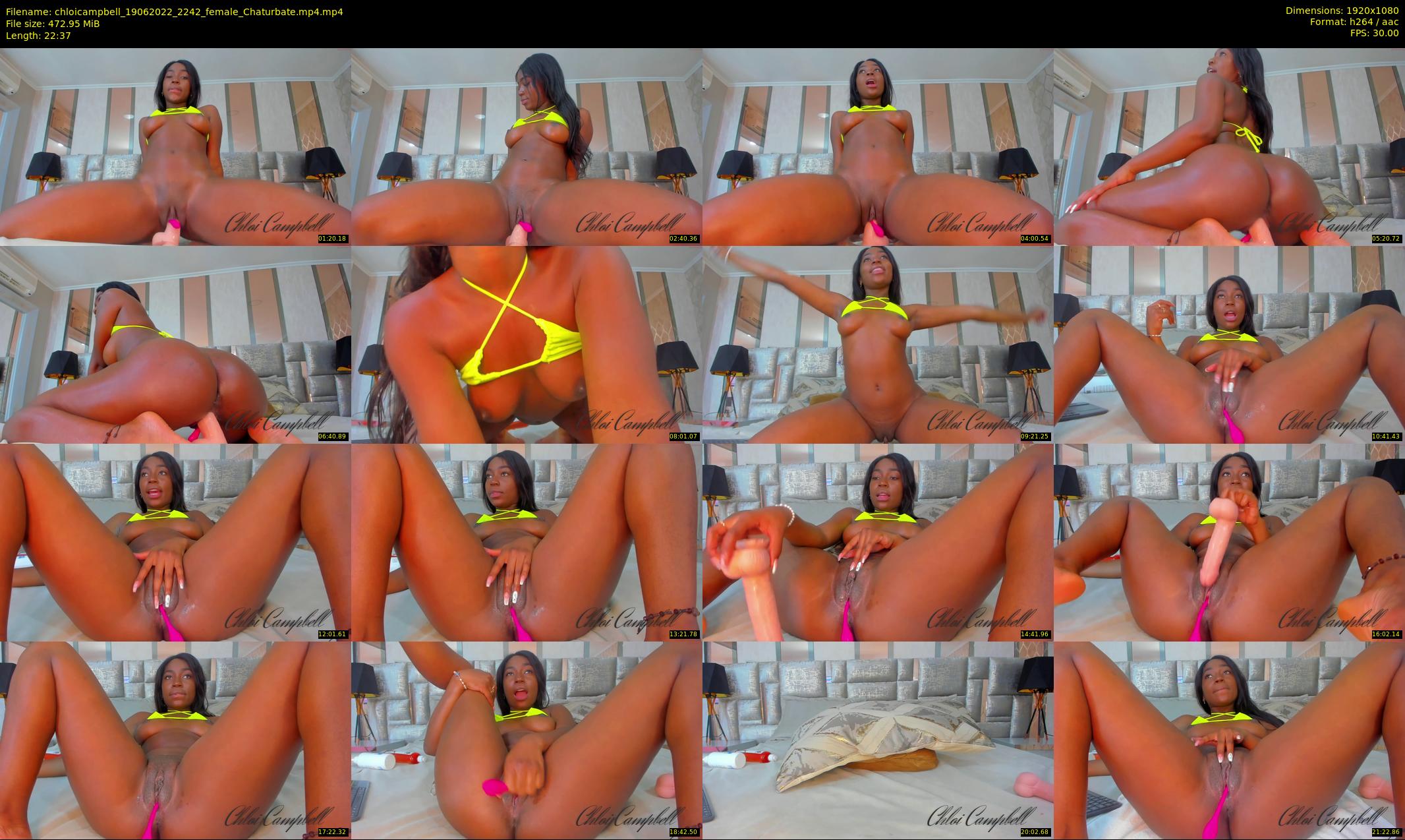 chloicampbell — 23 minute Chaturbate female cam show recording, 1080p, Jun 19, 2022