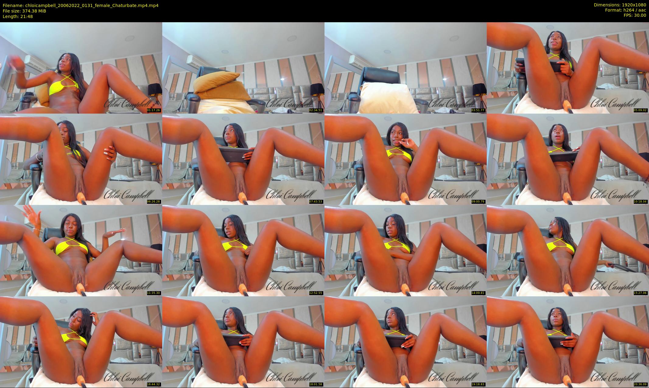 chloicampbell — 22 minute Chaturbate female cam show recording, 1080p, Jun 20, 2022