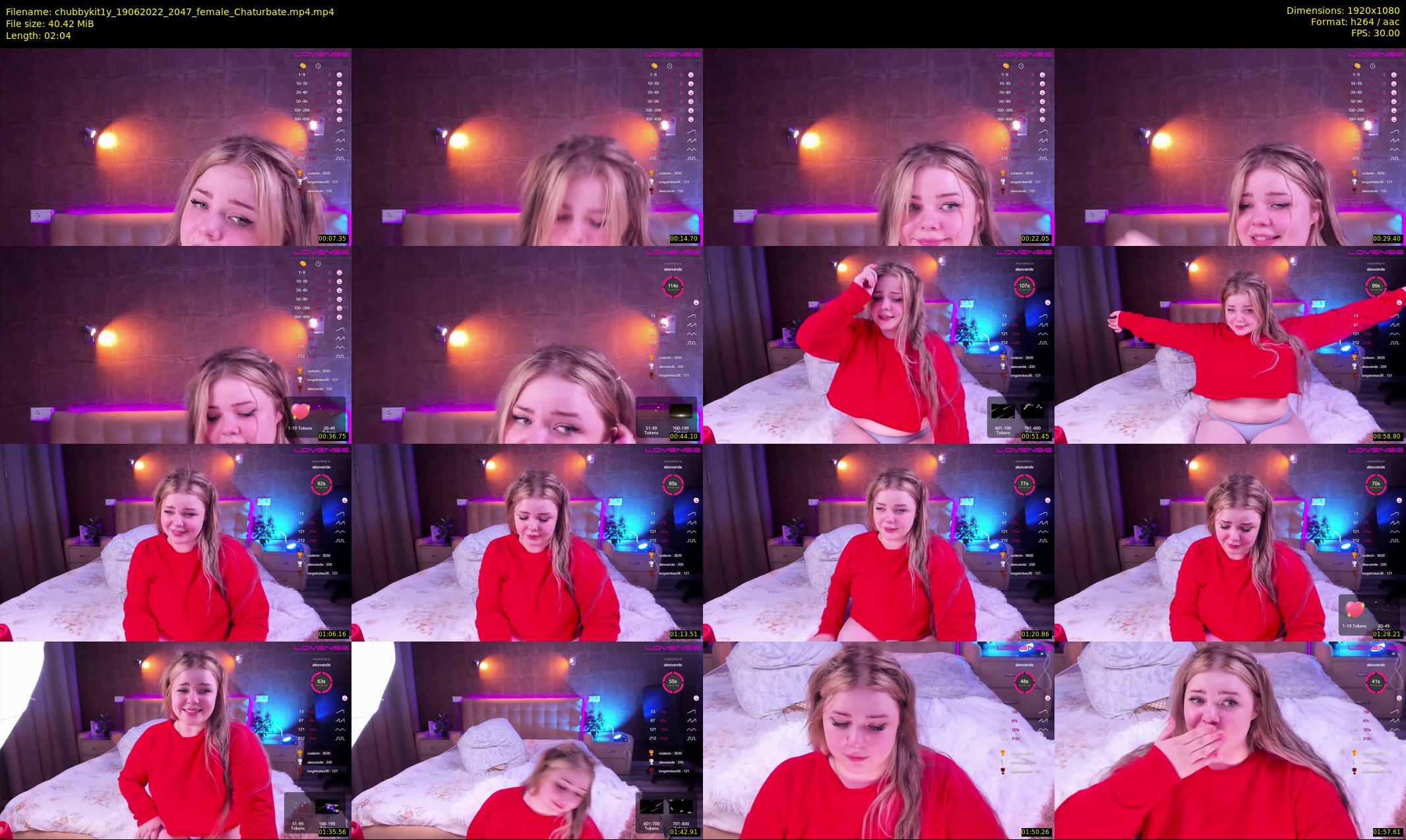 chubbykit1y — 3 minute Chaturbate female cam show recording, 1080p, Jun 19, 2022