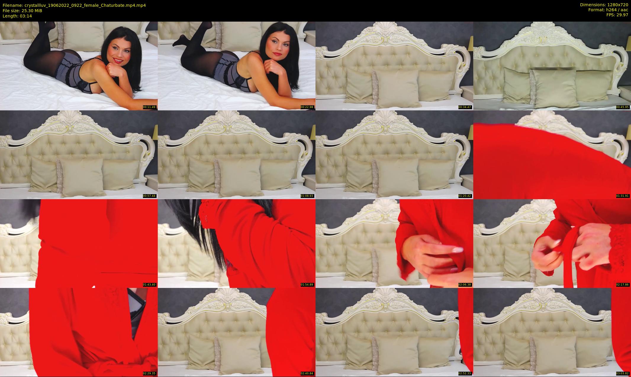 crystallluv — 4 minute Chaturbate female cam show recording, 720p, Jun 19, 2022