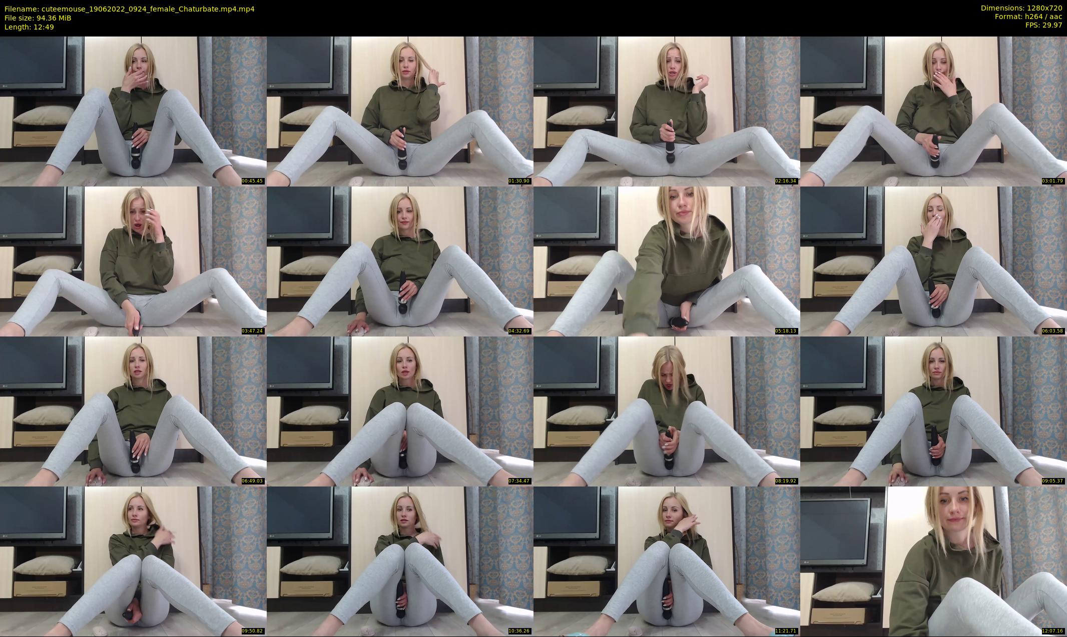 cuteemouse — 13 minute Chaturbate female cam show recording, 720p, Jun 19, 2022