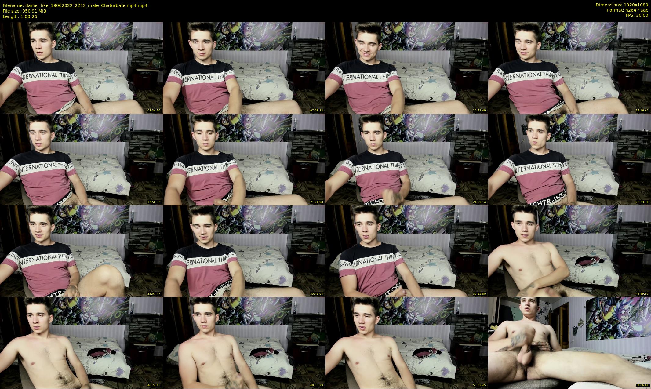 daniel_like — 61 minute Chaturbate male cam show recording, 1080p, Jun 19, 2022