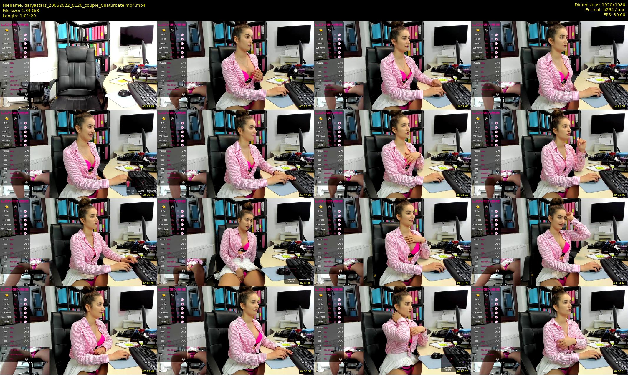 daryastars — 62 minute Chaturbate couple cam show recording, 1080p, Jun 20, 2022