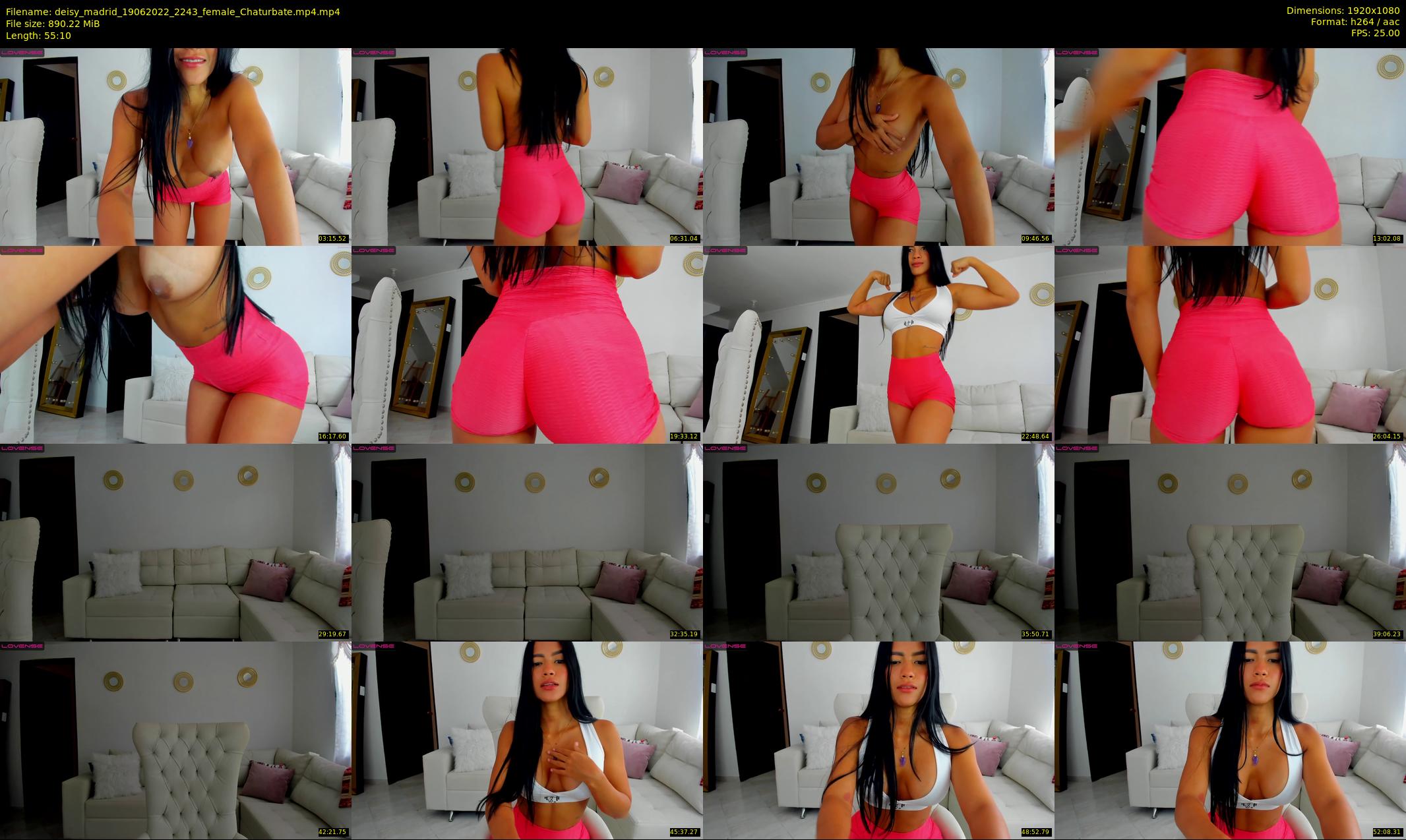 deisy_madrid — 56 minute Chaturbate female cam show recording, 1080p, Jun 19, 2022