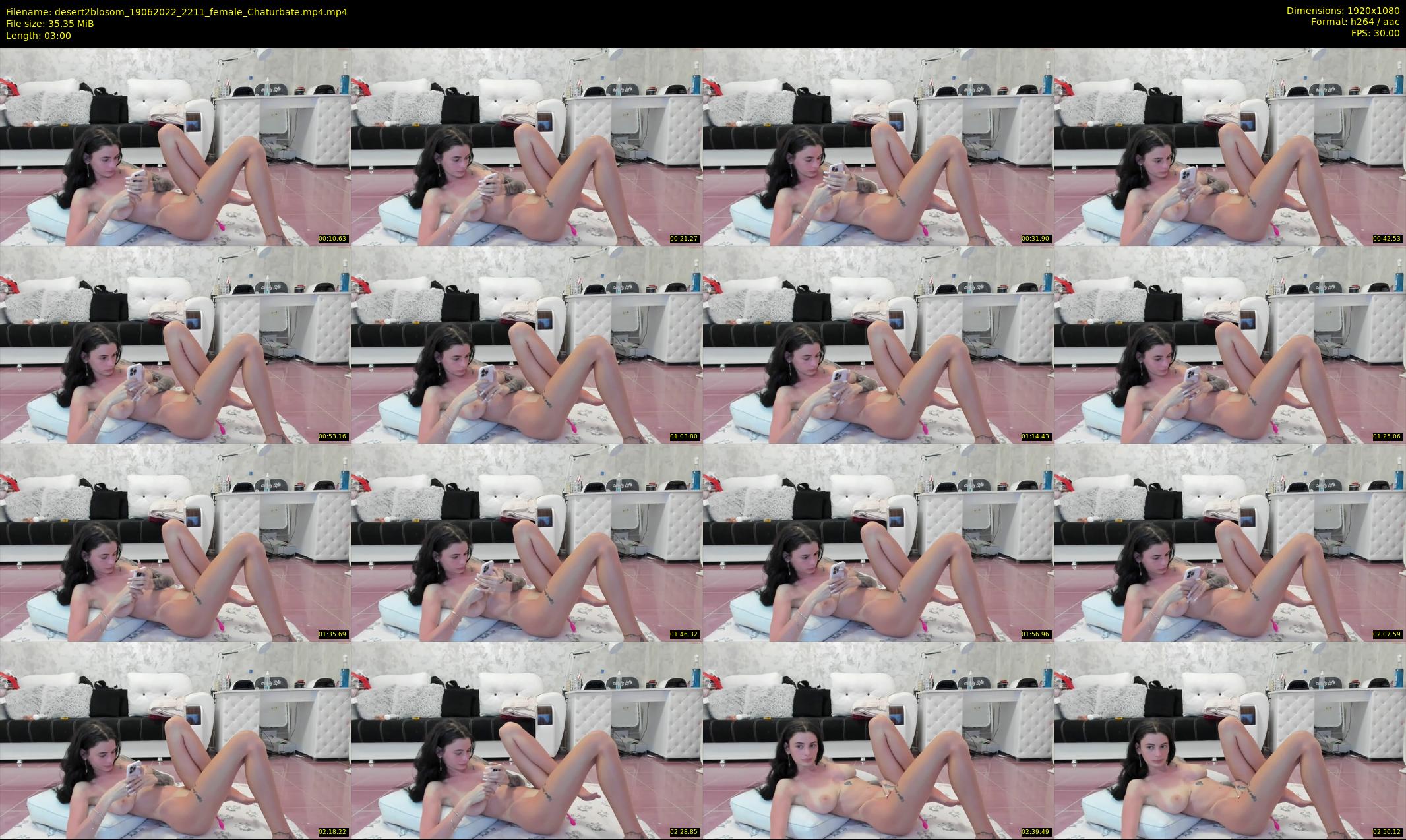 desert2blosom — 3 minute Chaturbate female cam show recording, 1080p, Jun 19, 2022