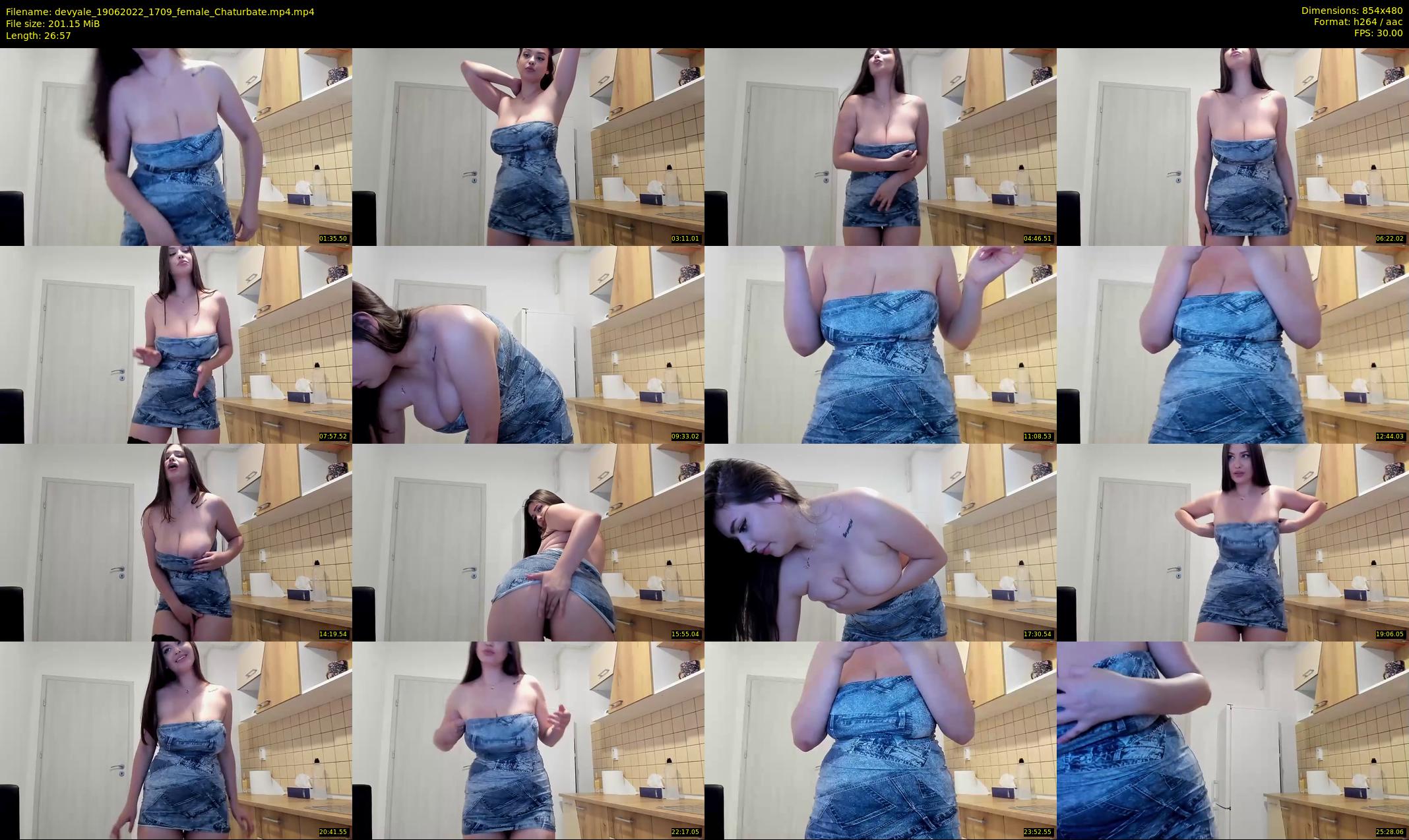 devyale — 27 minute Chaturbate female cam show recording, 480p, Jun 19, 2022