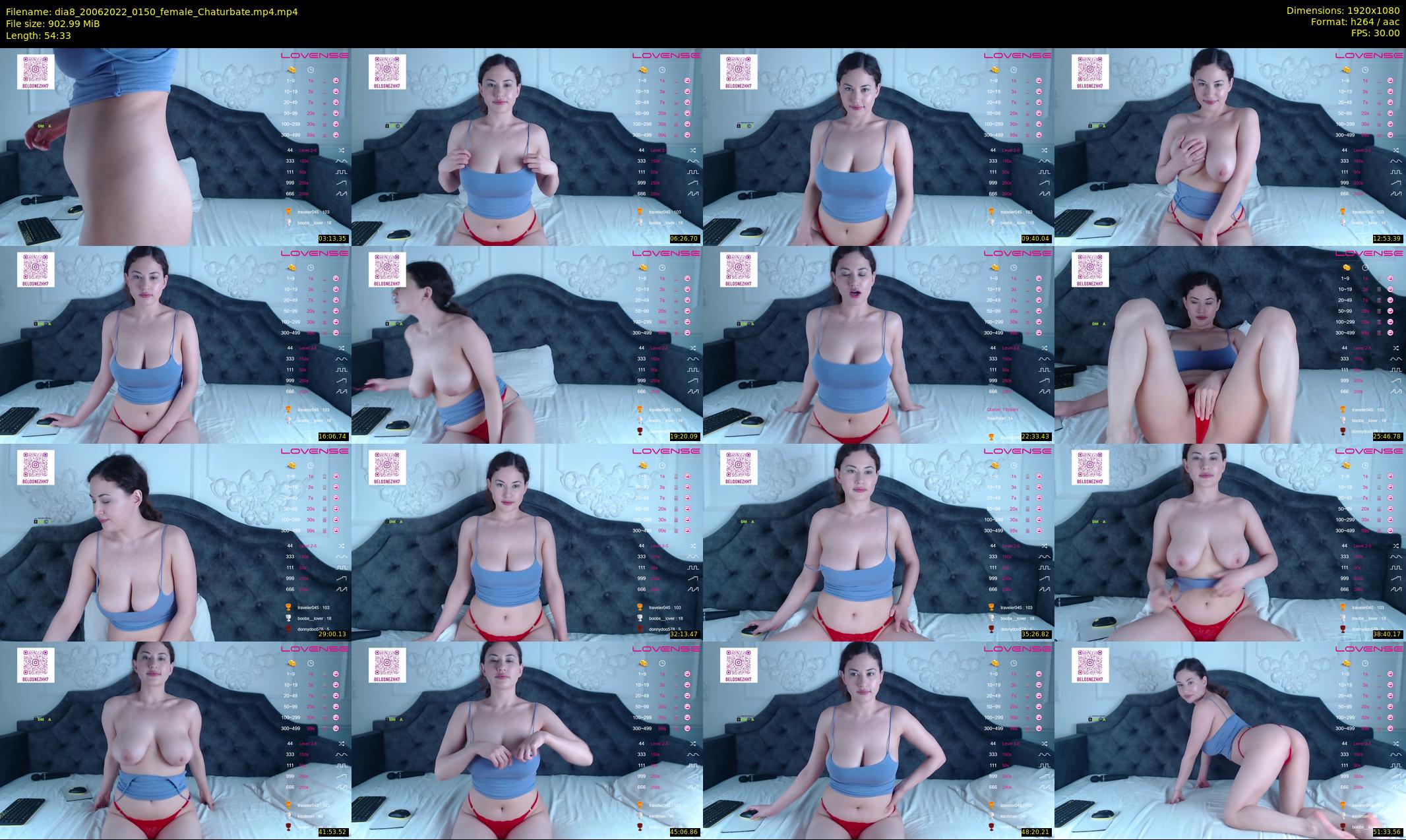 dia8 — 55 minute Chaturbate female cam show recording, 1080p, Jun 20, 2022