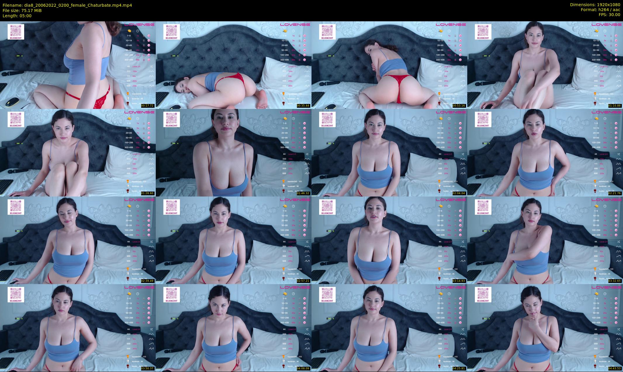 dia8 — 5 minute Chaturbate female cam show recording, 1080p, Jun 20, 2022