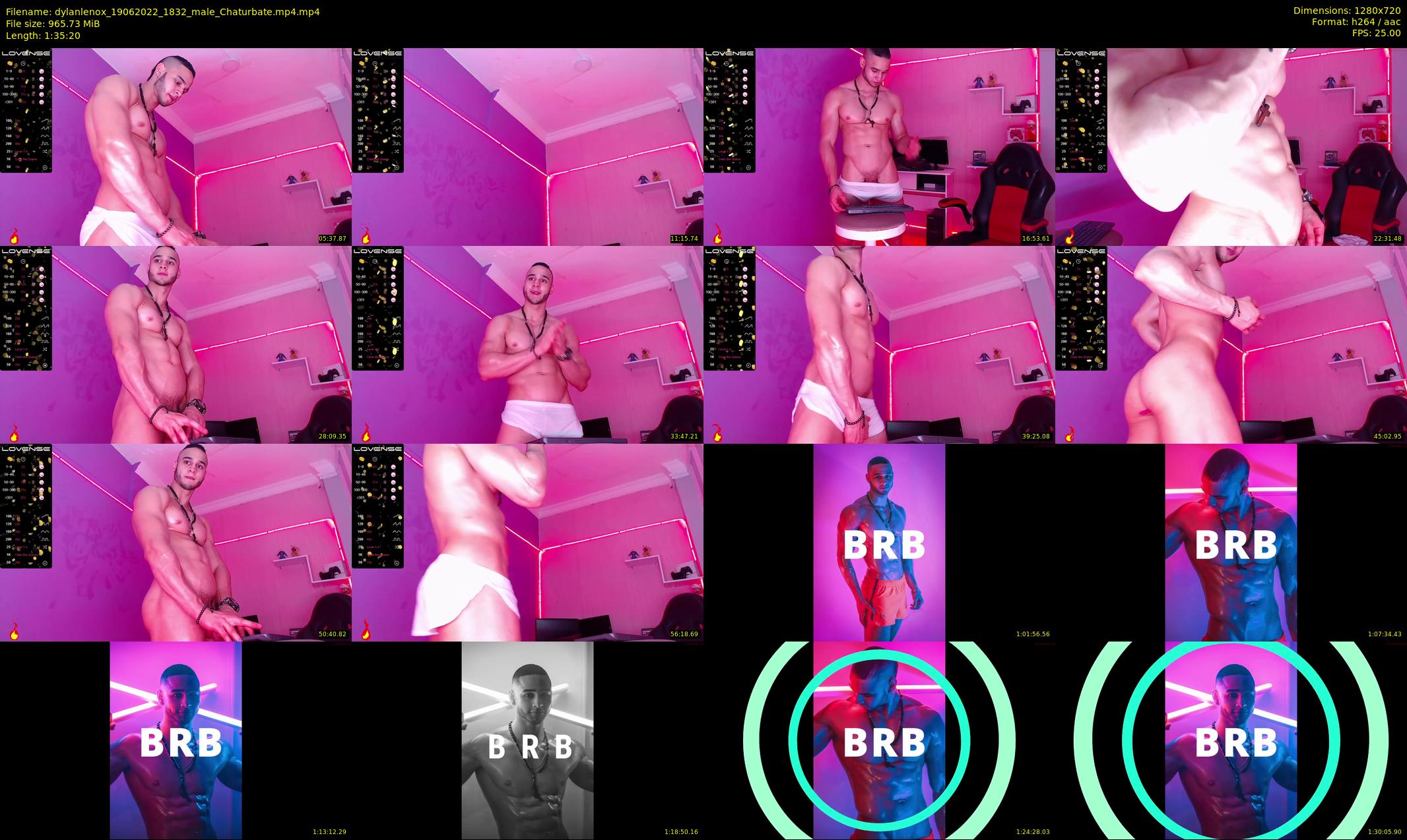 dylanlenox — 96 minute Chaturbate male cam show recording, 720p, Jun 19, 2022