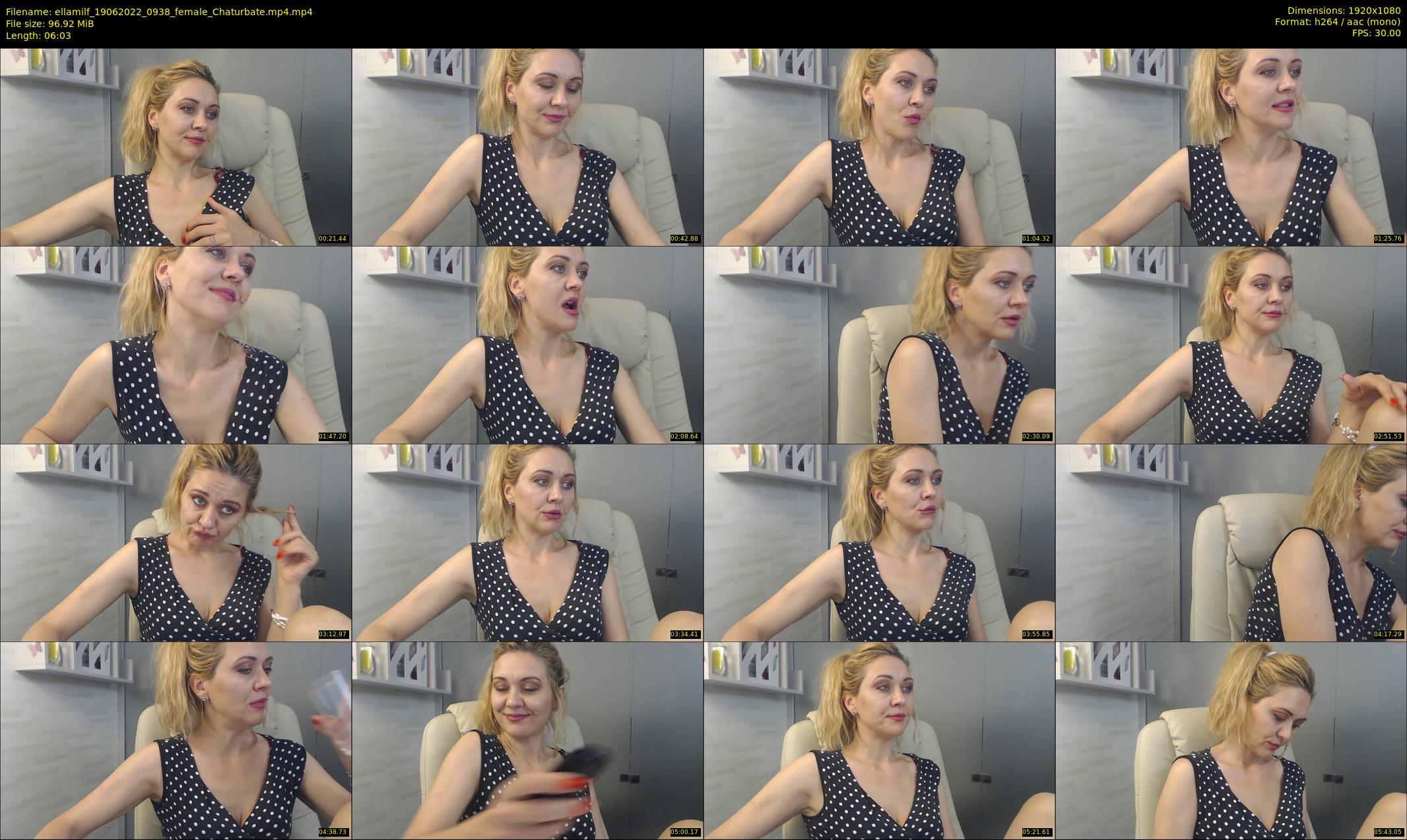 ellamilf — 7 minute Chaturbate female cam show recording, 1080p, Jun 19, 2022