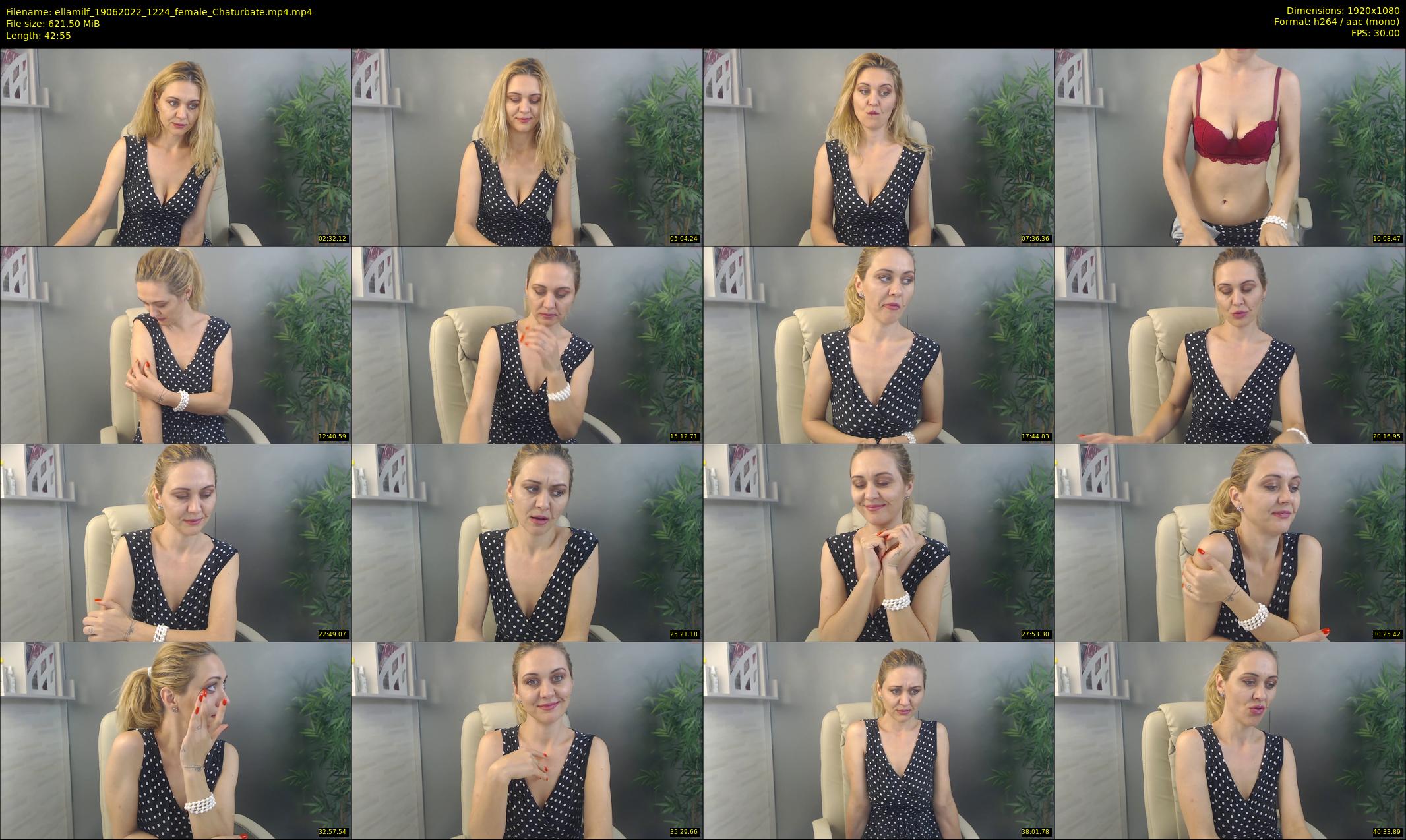 ellamilf — 43 minute Chaturbate female cam show recording, 1080p, Jun 19, 2022