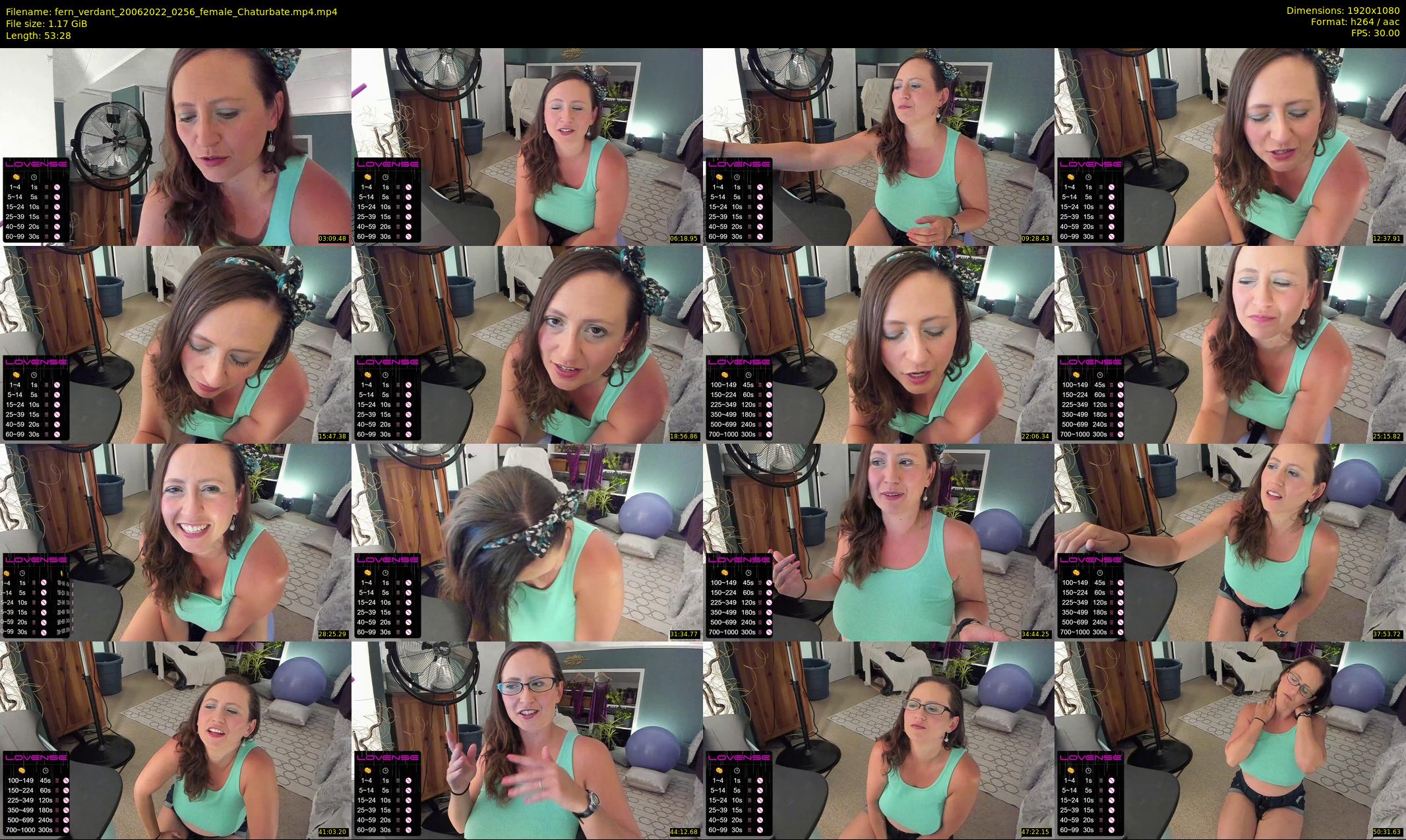 fern_verdant — 54 minute Chaturbate female cam show recording, 1080p, Jun 20, 2022
