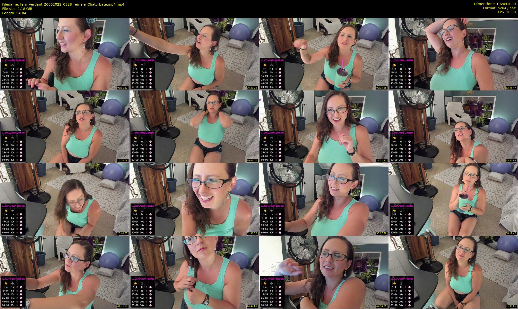 fern_verdant — 55 minute Chaturbate female cam show recording, 1080p, Jun 20, 2022