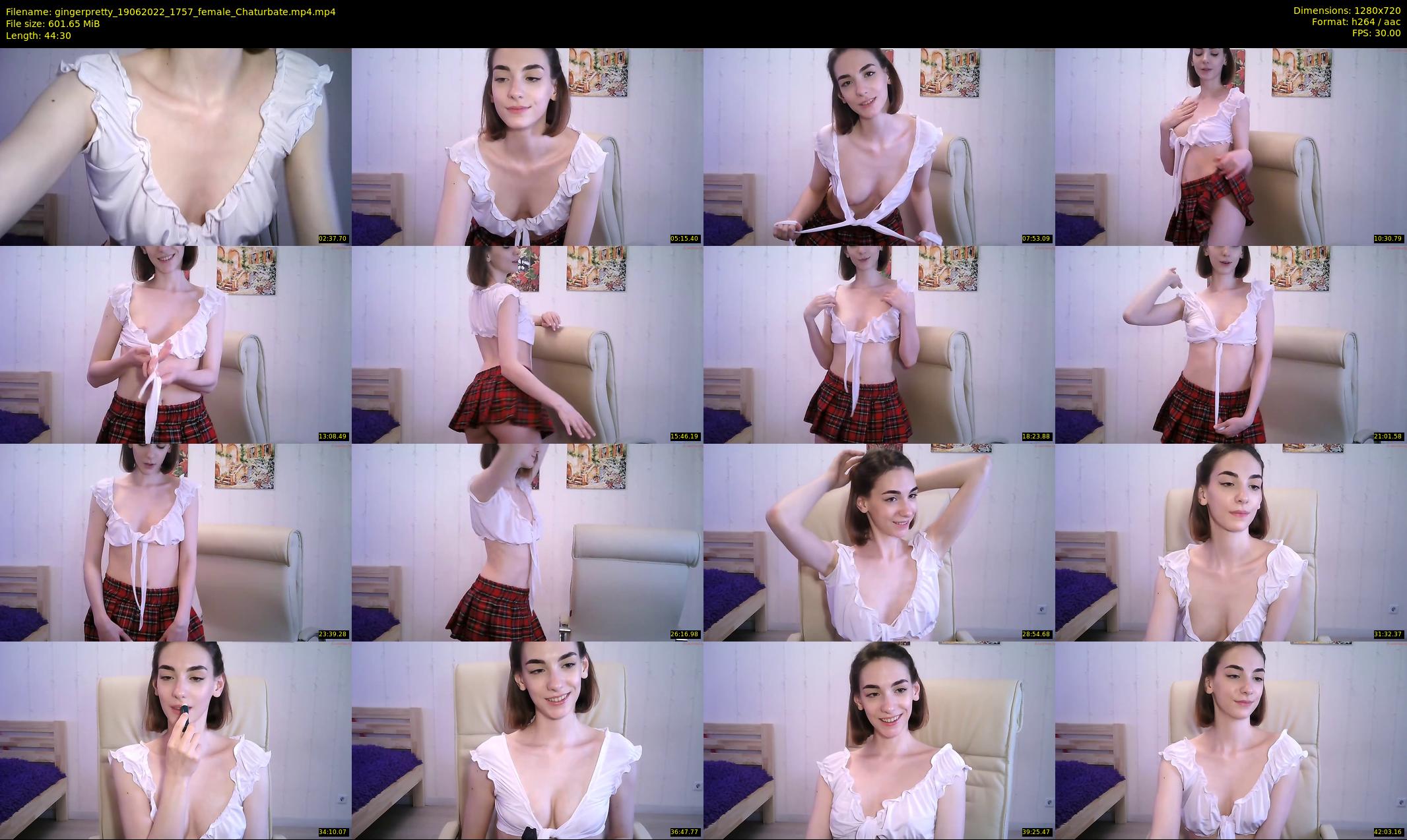 gingerpretty — 45 minute Chaturbate female cam show recording, 720p, Jun 19, 2022