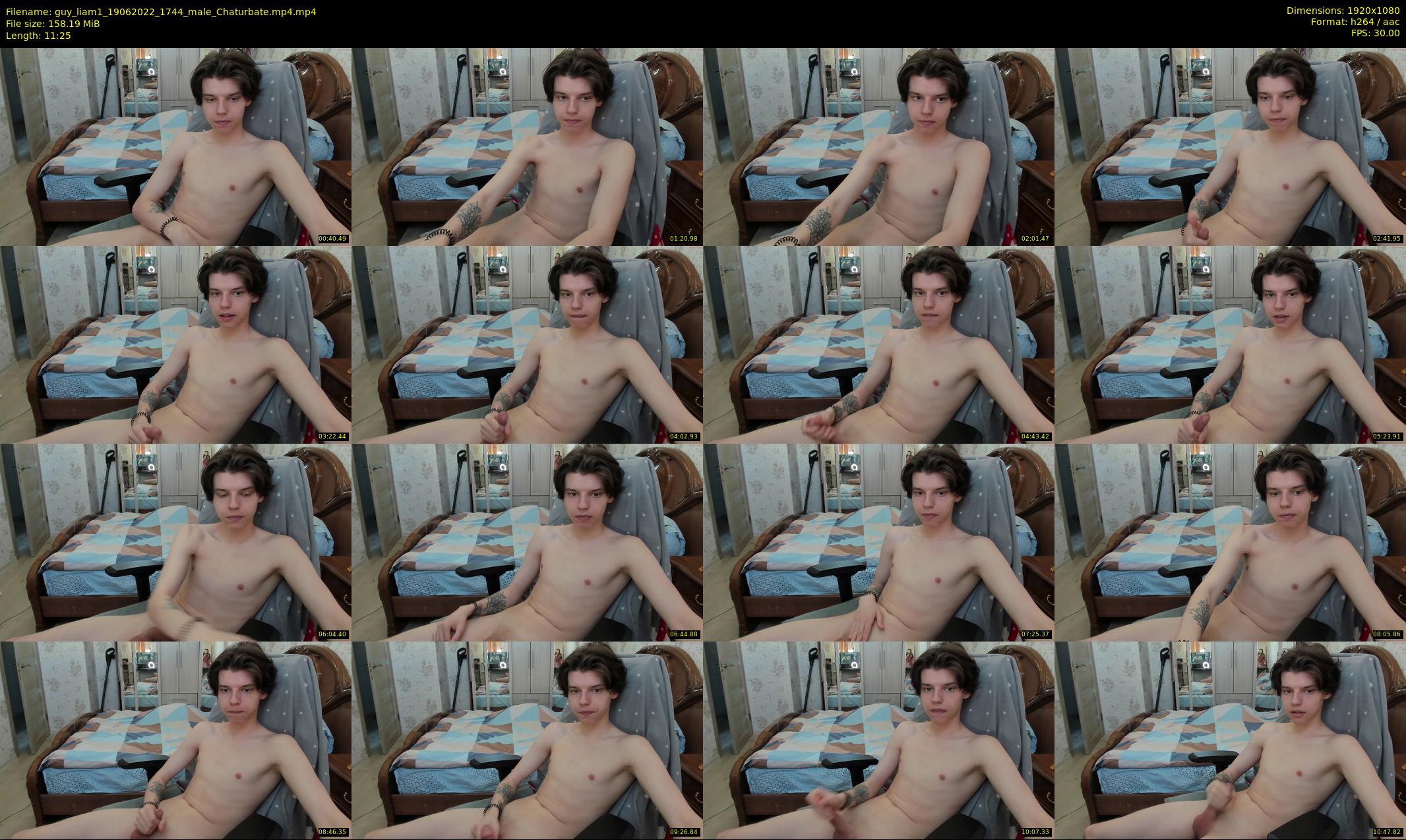 guy_liam1 — 12 minute Chaturbate male cam show recording, 1080p, Jun 19, 2022