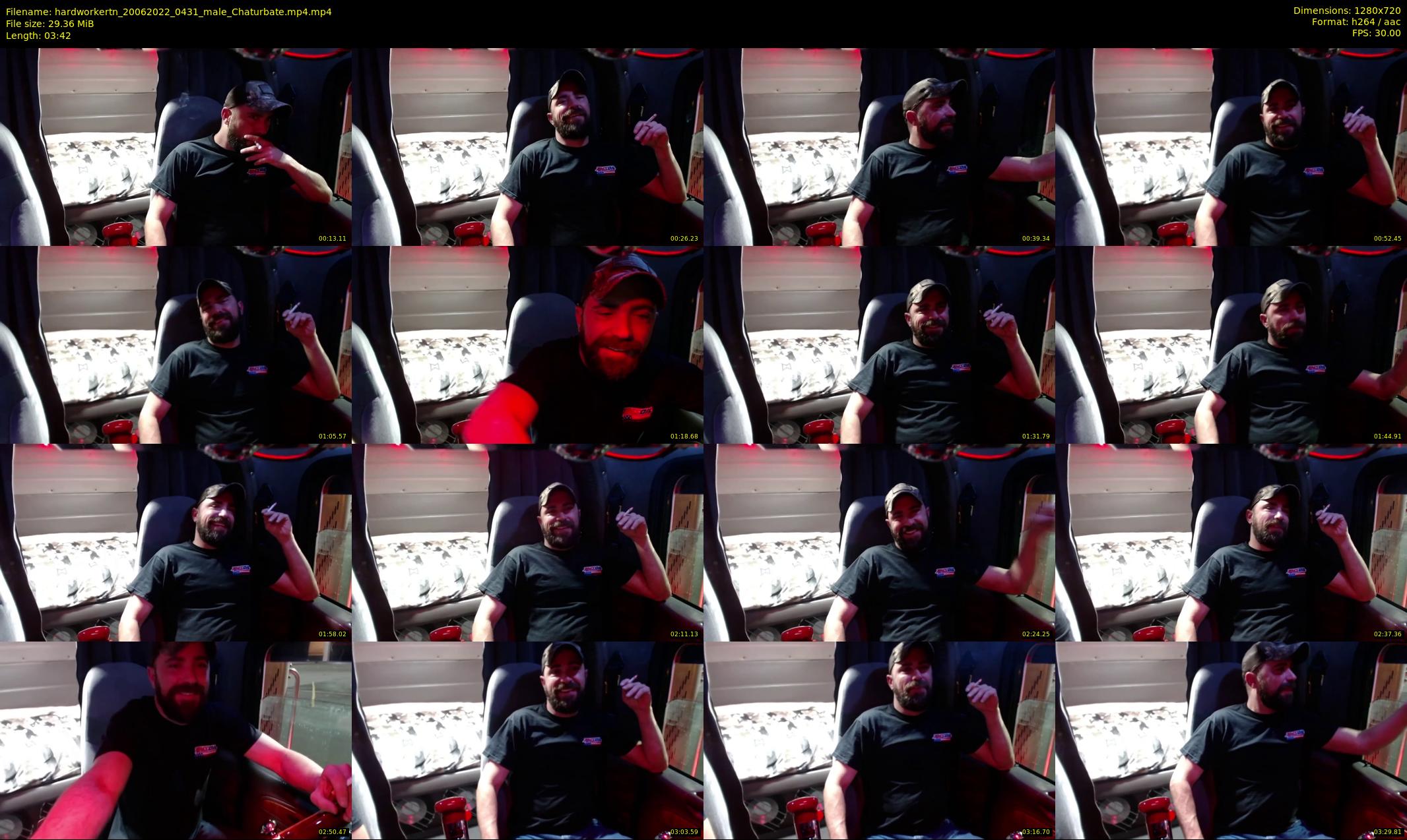 hardworkertn — 4 minute Chaturbate male cam show recording, 720p, Jun 20, 2022