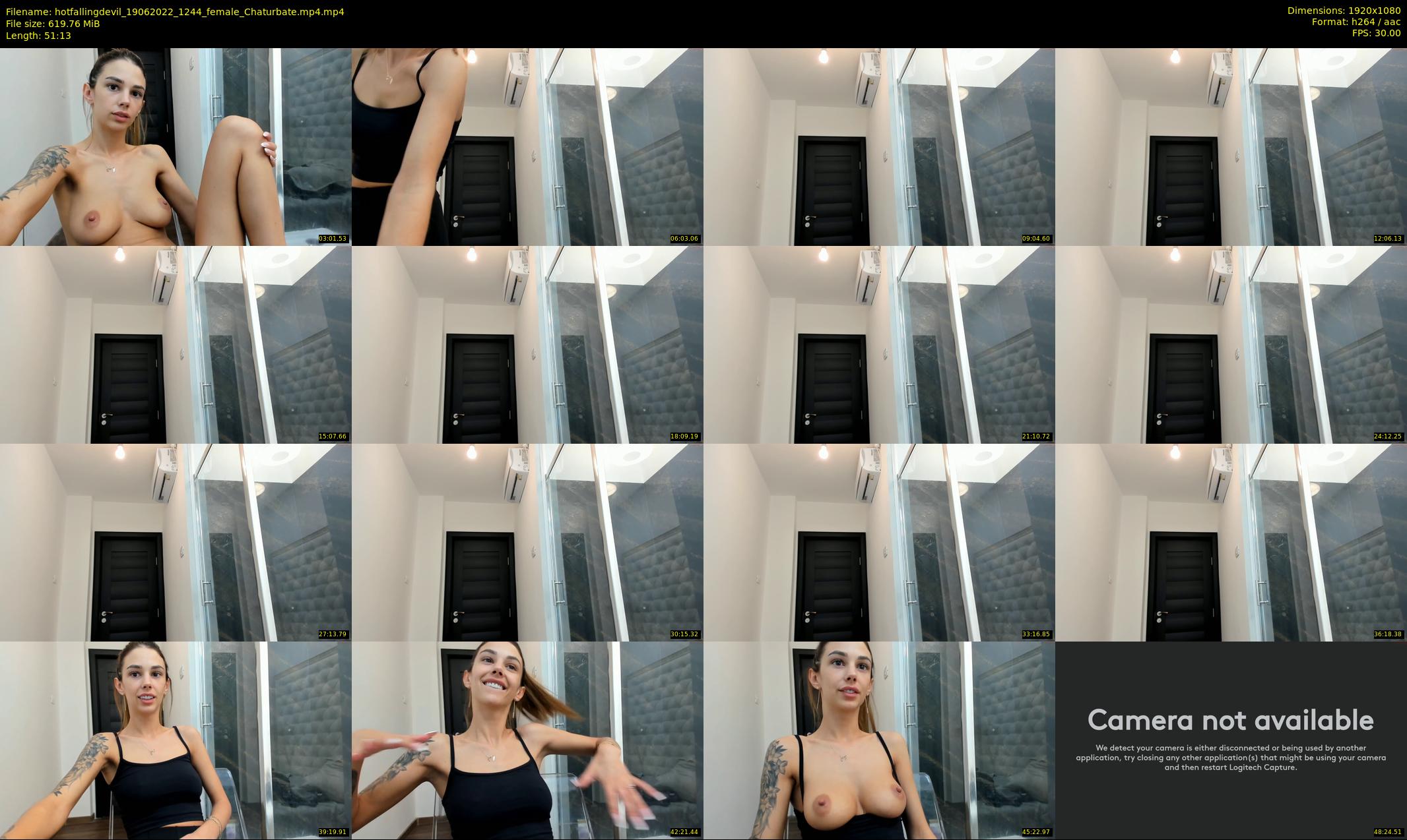 hotfallingdevil — 52 minute Chaturbate female cam show recording, 1080p, Jun 19, 2022