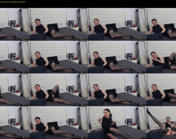 hottalina_ — 3 minute Chaturbate female cam show recording, 720p, Jun 19, 2022