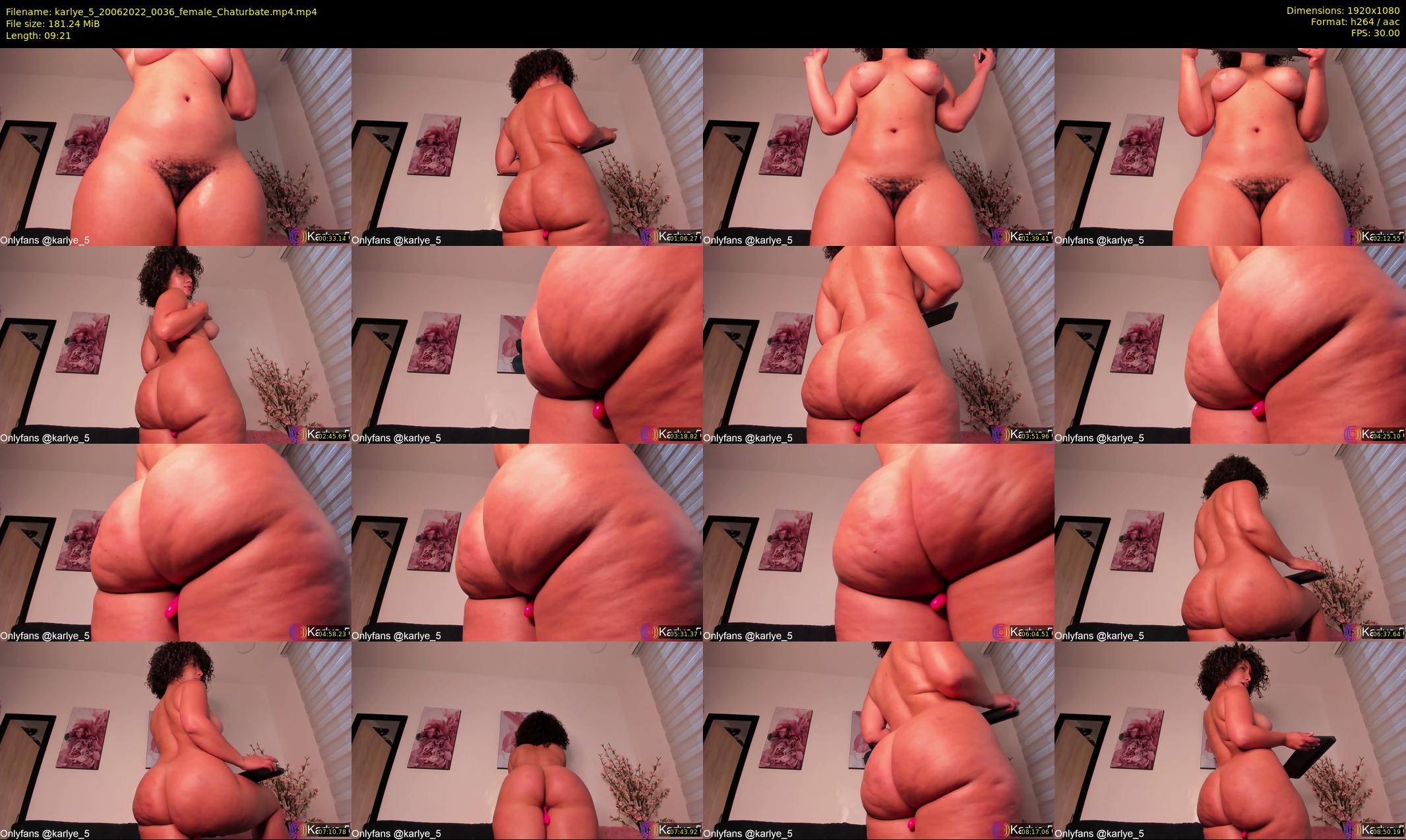 karlye_5 — 10 minute Chaturbate female cam show recording, 1080p, Jun 20, 2022