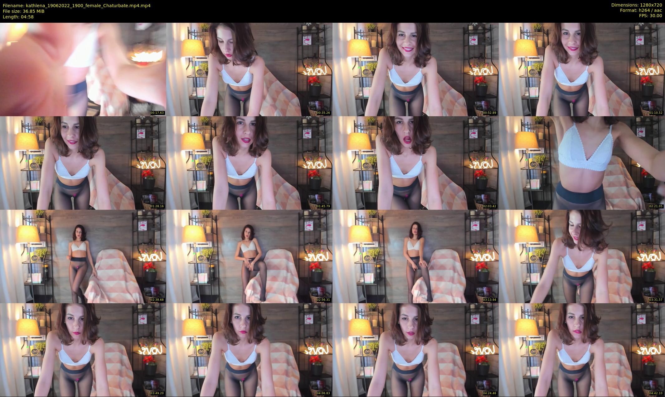 kathlena — 5 minute Chaturbate female cam show recording, 720p, Jun 19, 2022