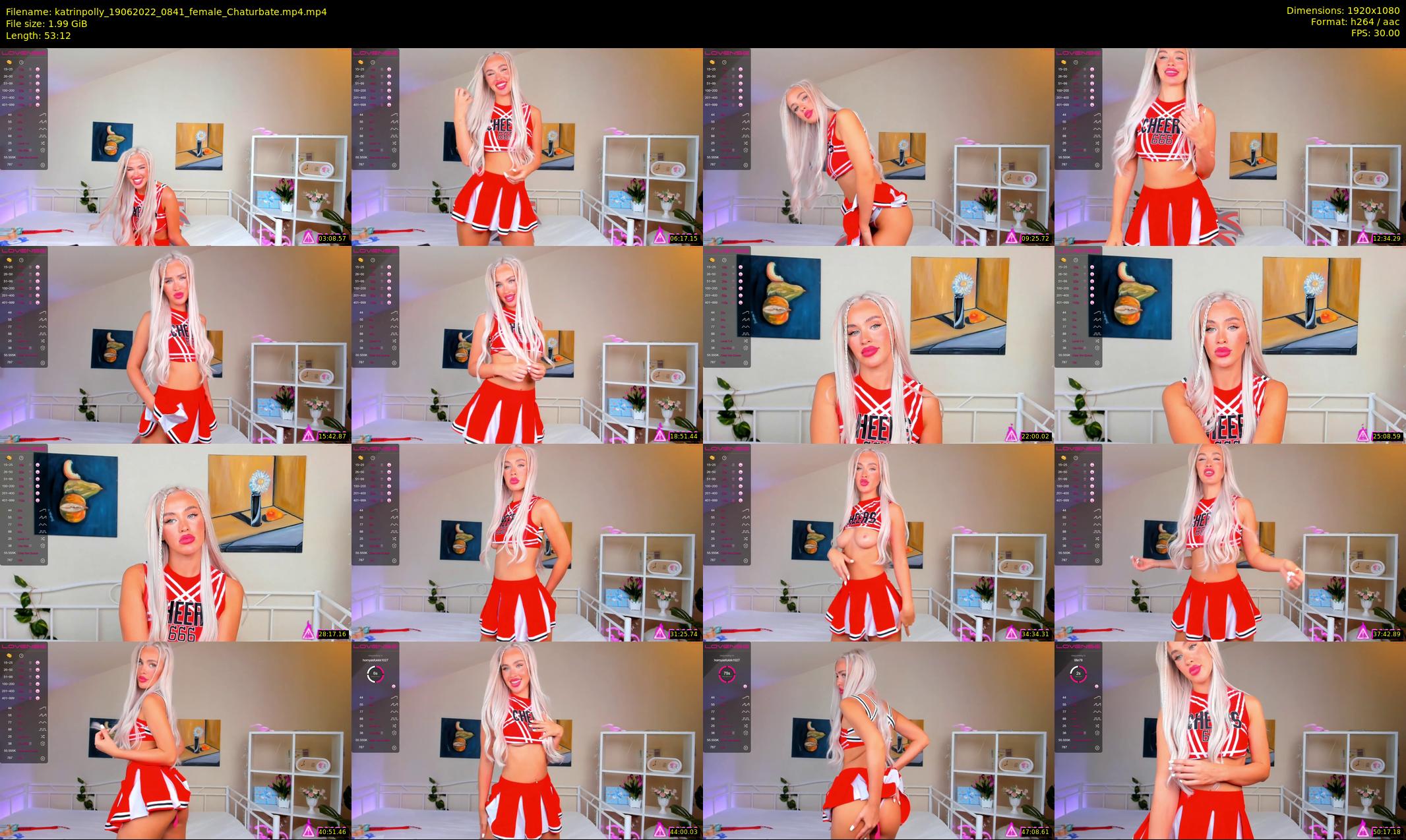katrinpolly — 54 minute Chaturbate couple cam show recording, 1080p, Jun 19, 2022
