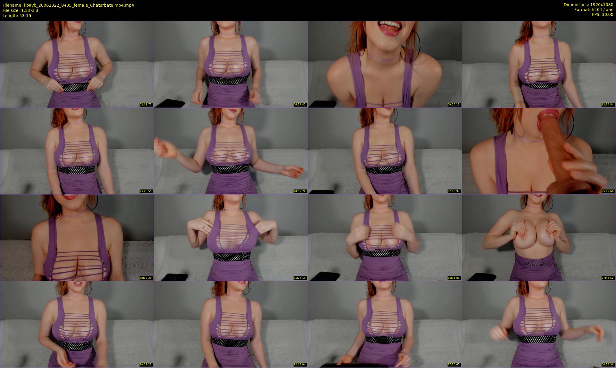 kbayb — 54 minute Chaturbate female cam show recording, 1080p, Jun 20, 2022
