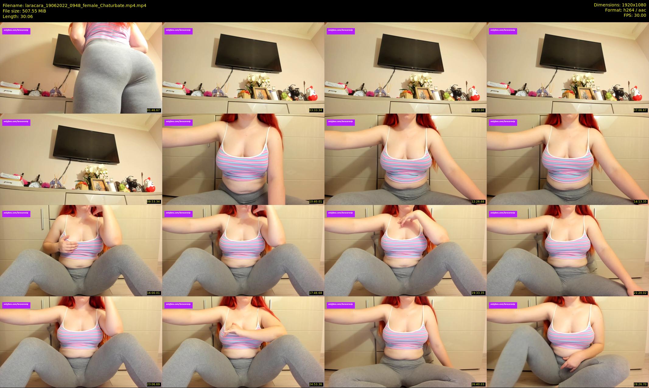 laracara — 31 minute Chaturbate female cam show recording, 1080p, Jun 19, 2022