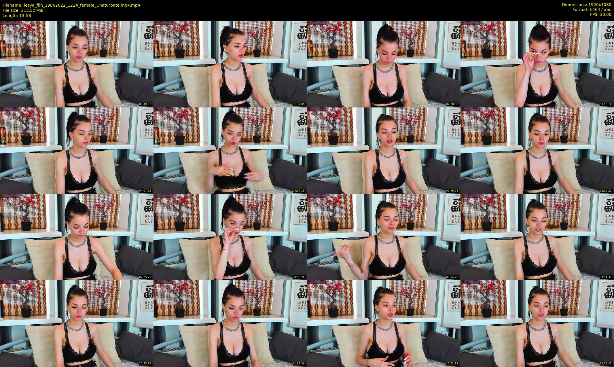 lesya_flin — 14 minute Chaturbate female cam show recording, 1080p, Jun 19, 2022