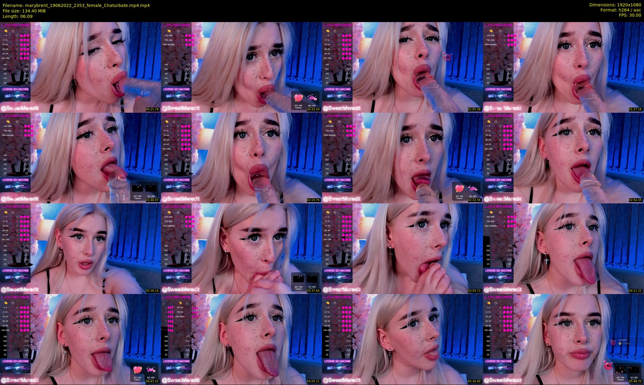 marybrent — 7 minute Chaturbate female cam show recording, 1080p, Jun 19, 2022
