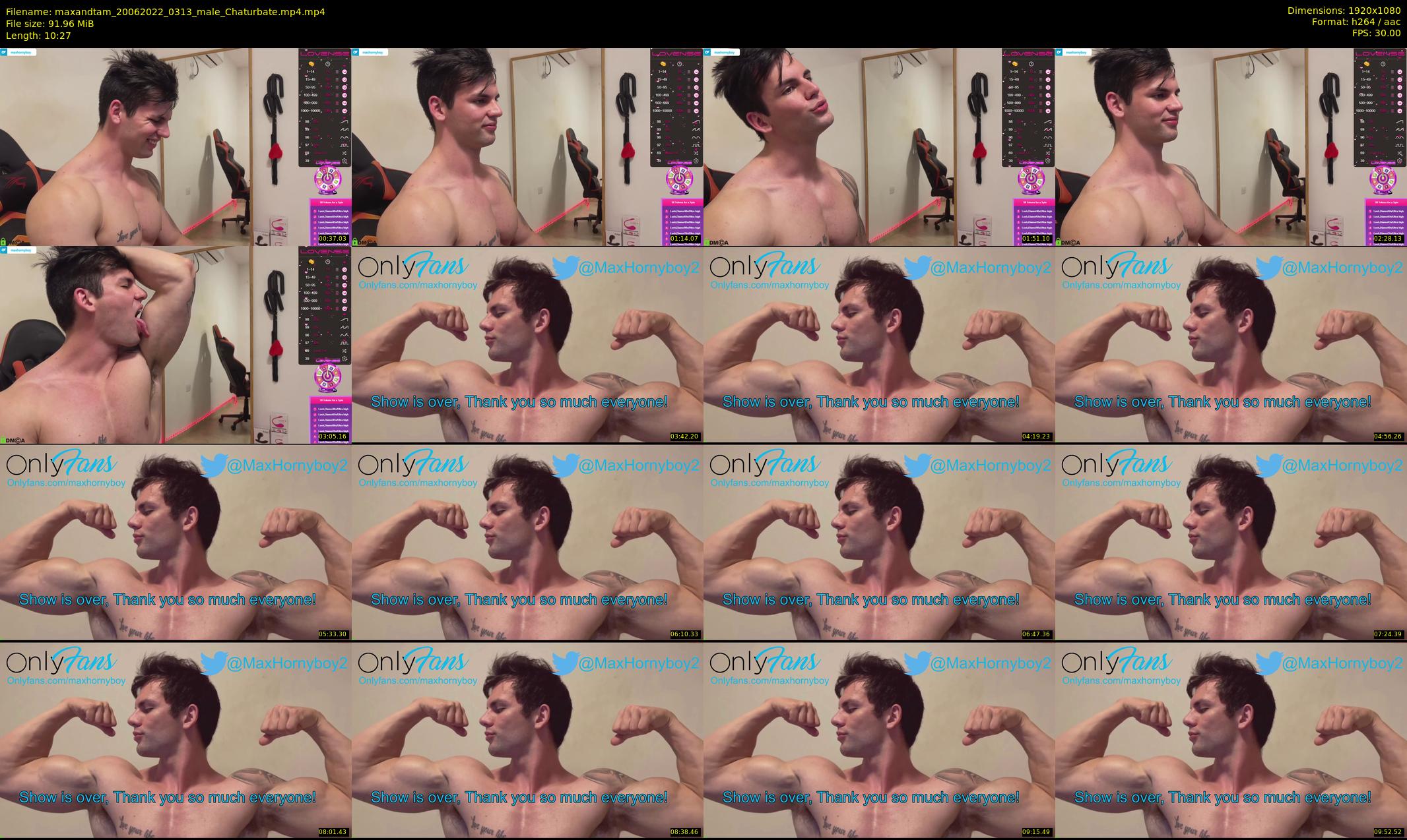 maxandtam — 11 minute Chaturbate couple cam show recording, 1080p, Jun 20, 2022