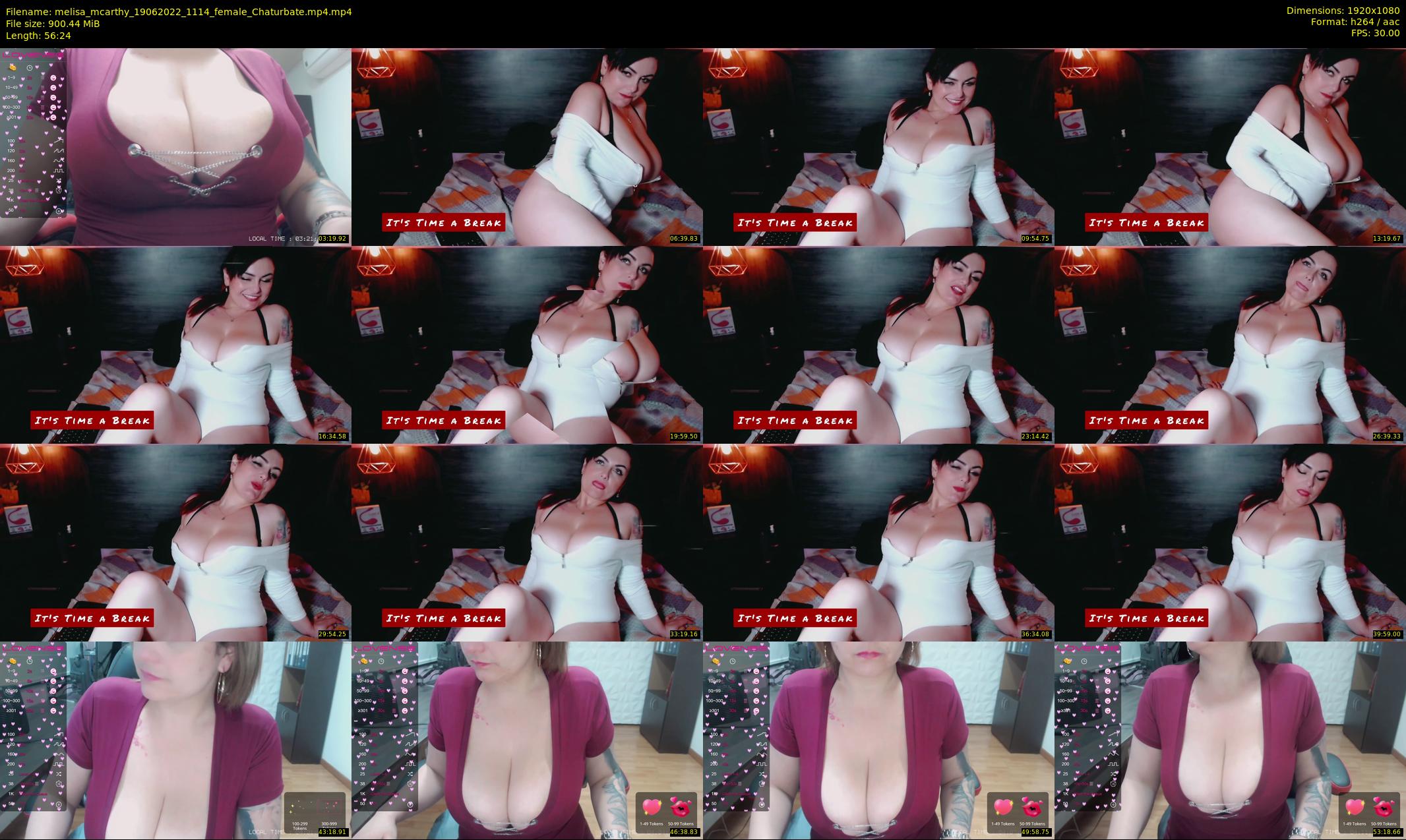 melisa_mcarthy — 57 minute Chaturbate couple cam show recording, 1080p, Jun 19, 2022