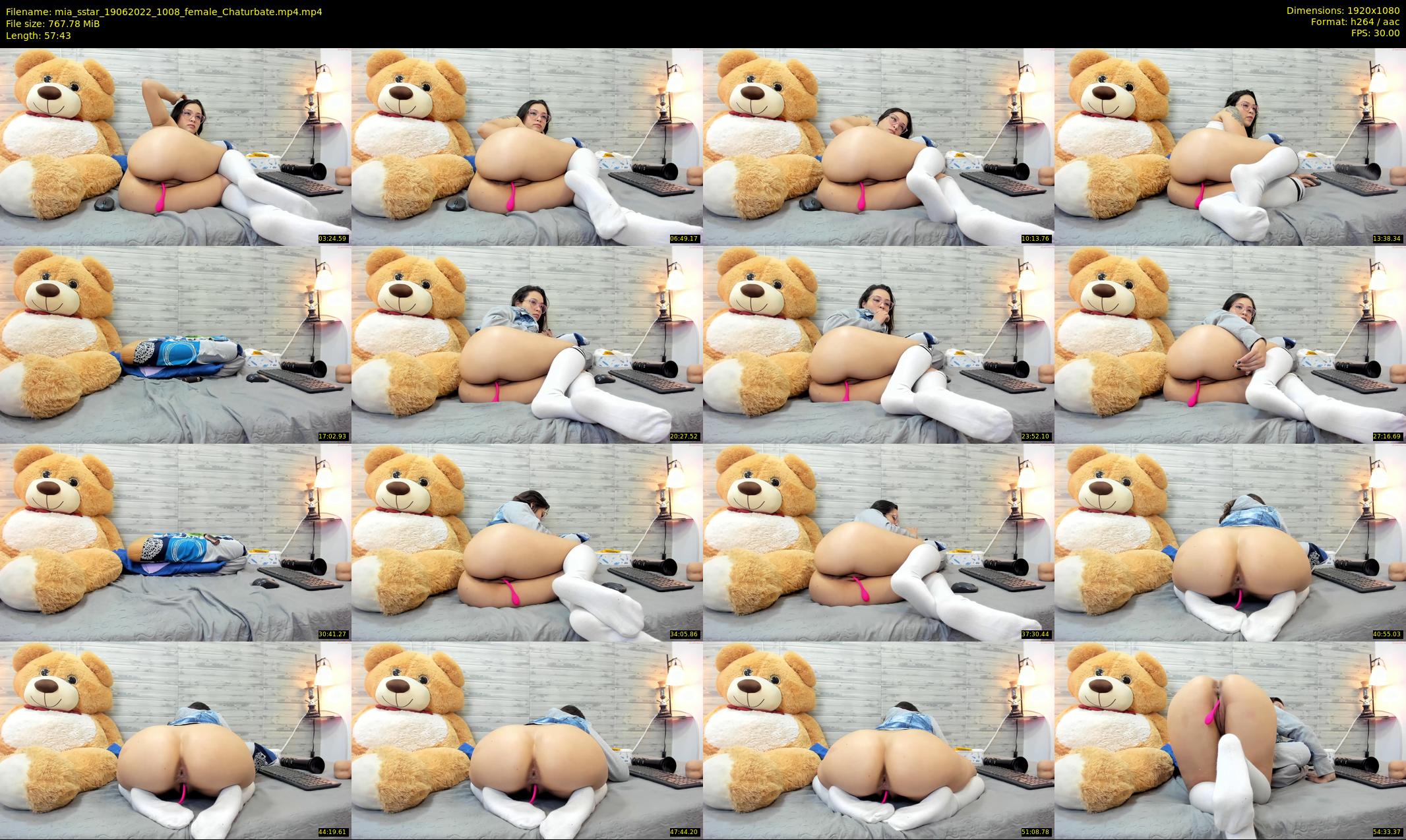 mia_sstar — 58 minute Chaturbate female cam show recording, 1080p, Jun 19, 2022