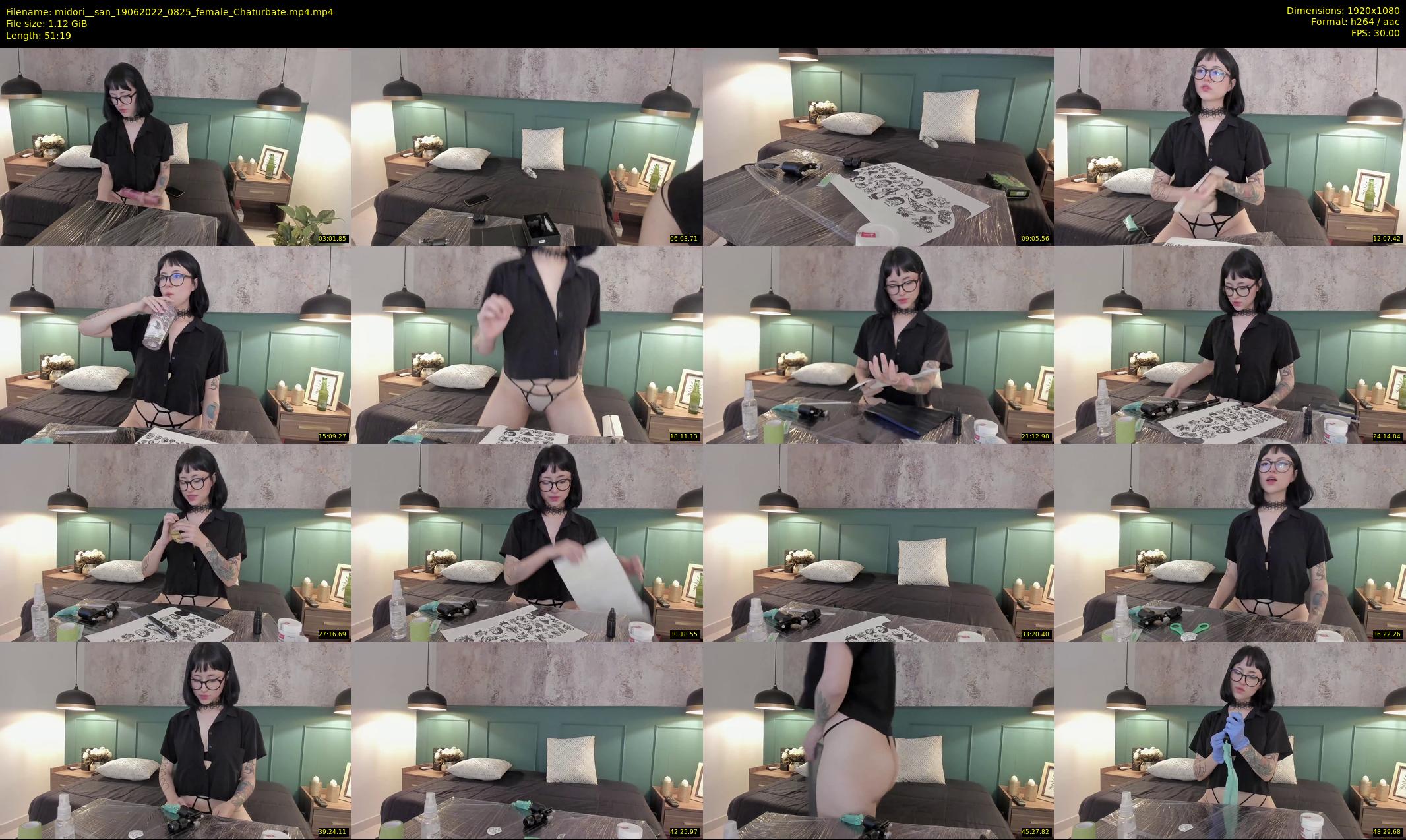 midori__san — 52 minute Chaturbate female cam show recording, 1080p, Jun 19, 2022