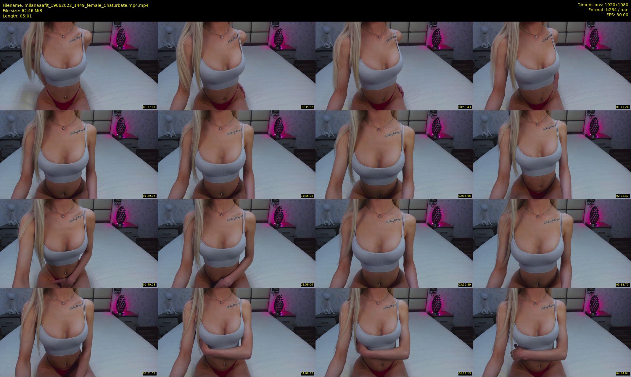 milanaaafit — 6 minute Chaturbate couple cam show recording, 1080p, Jun 19, 2022