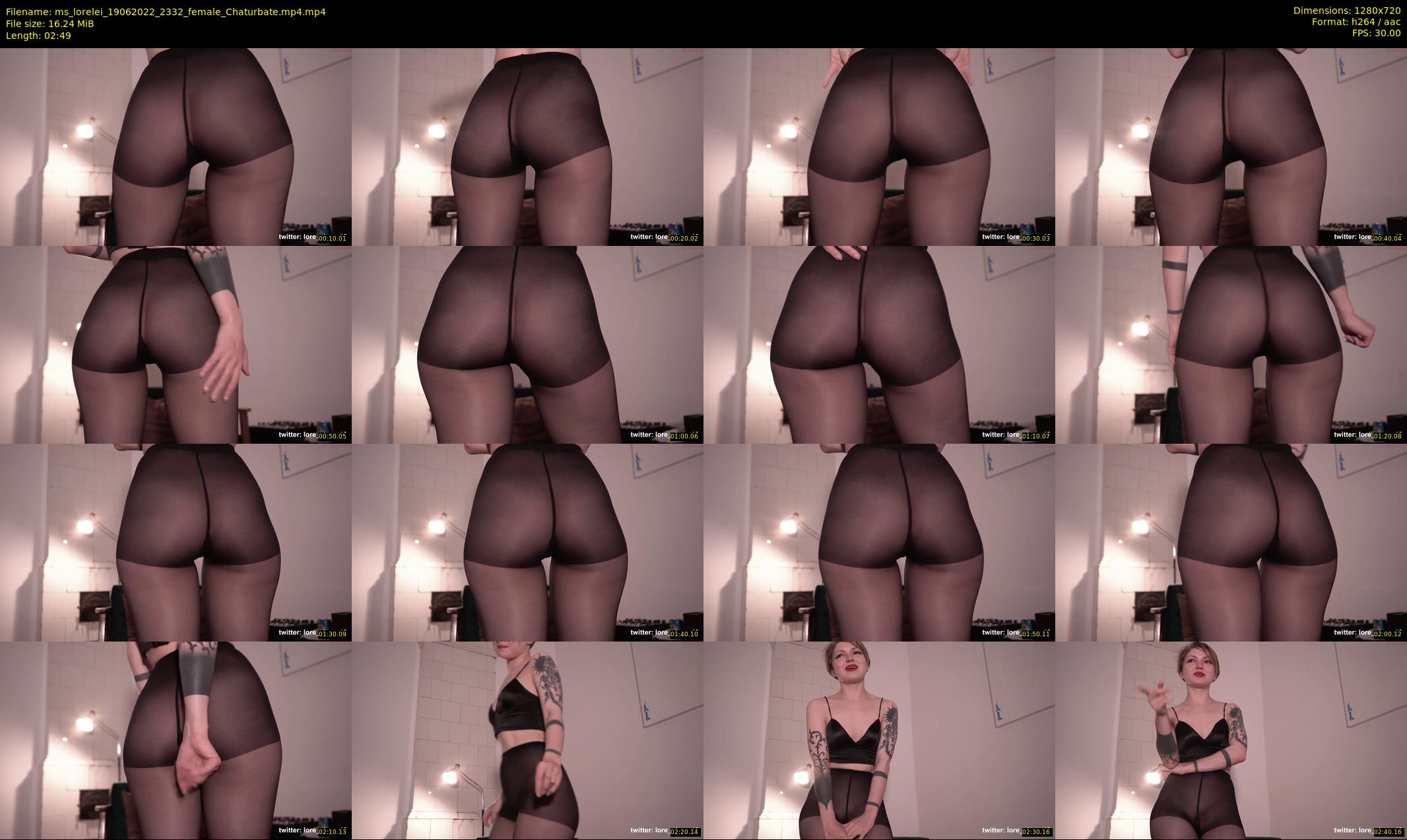 ms_lorelei — 3 minute Chaturbate female cam show recording, 720p, Jun 19, 2022