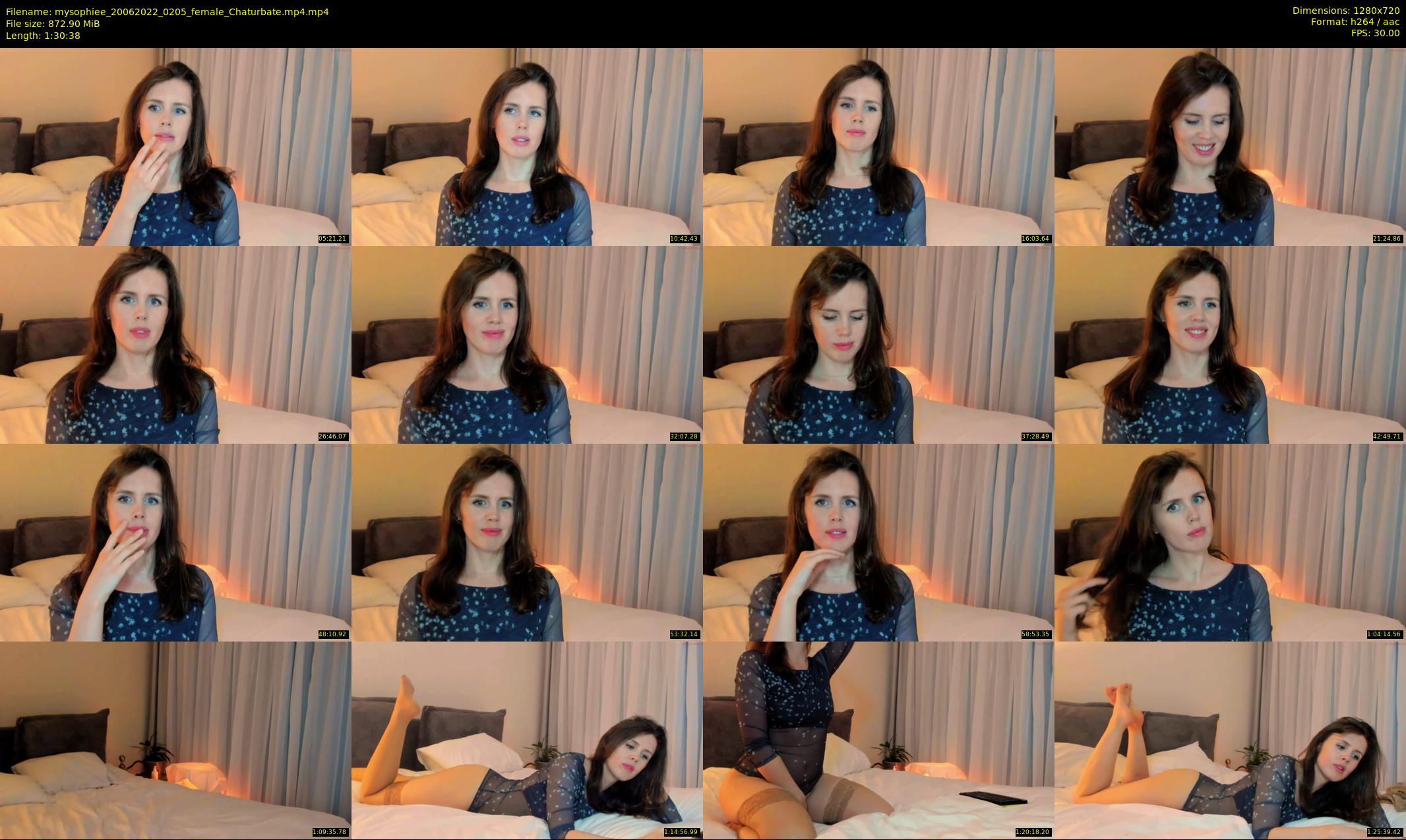 mysophiee — 91 minute Chaturbate female cam show recording, 720p, Jun 20, 2022