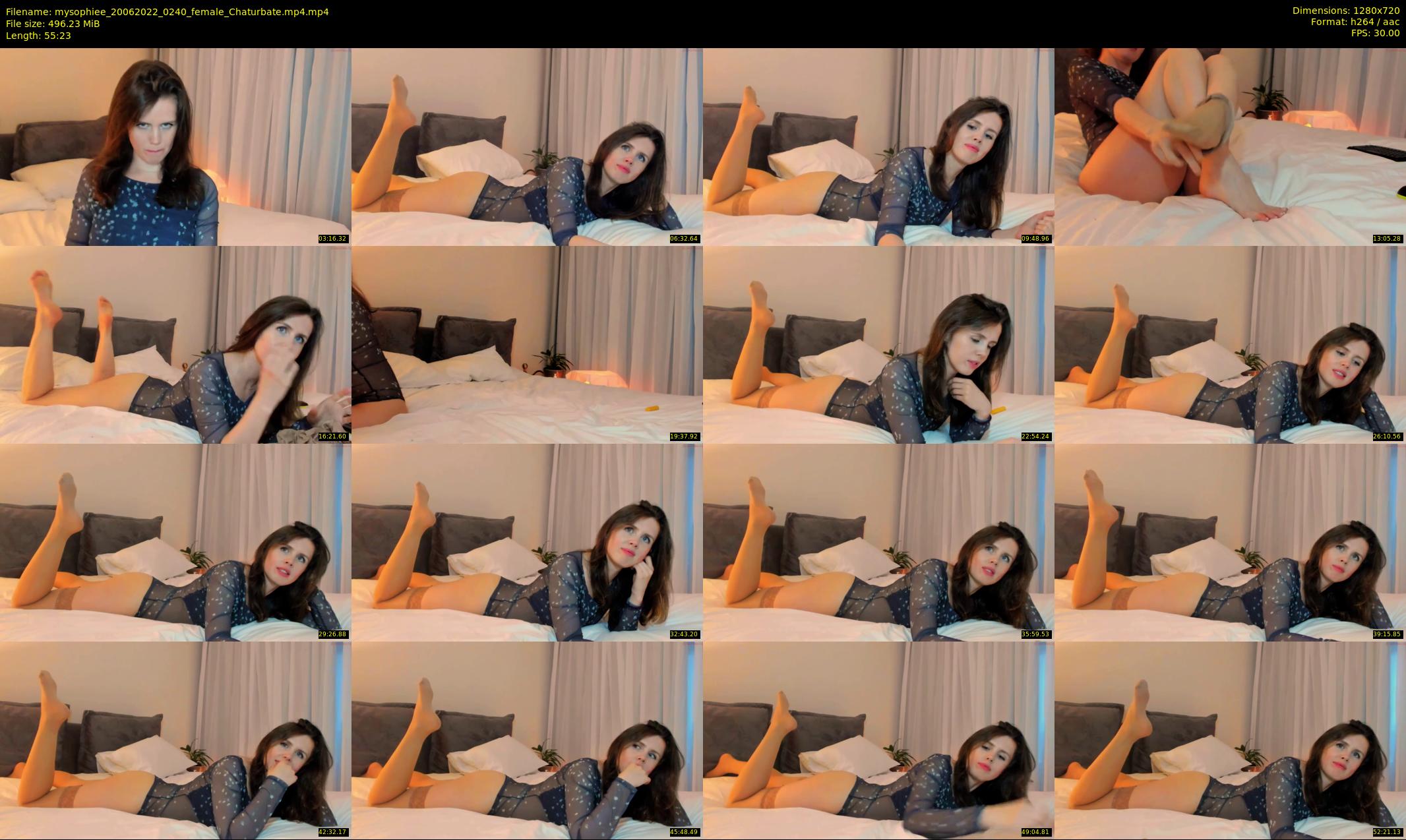 mysophiee — 56 minute Chaturbate female cam show recording, 720p, Jun 20, 2022