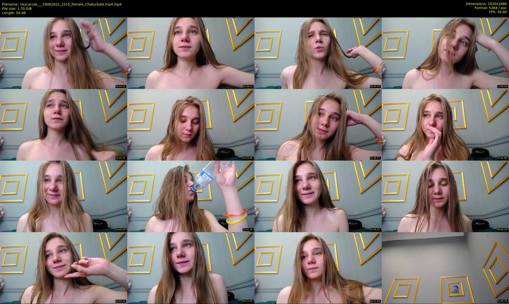nancycute__ — 55 minute Chaturbate female cam show recording, 1080p, Jun 19, 2022