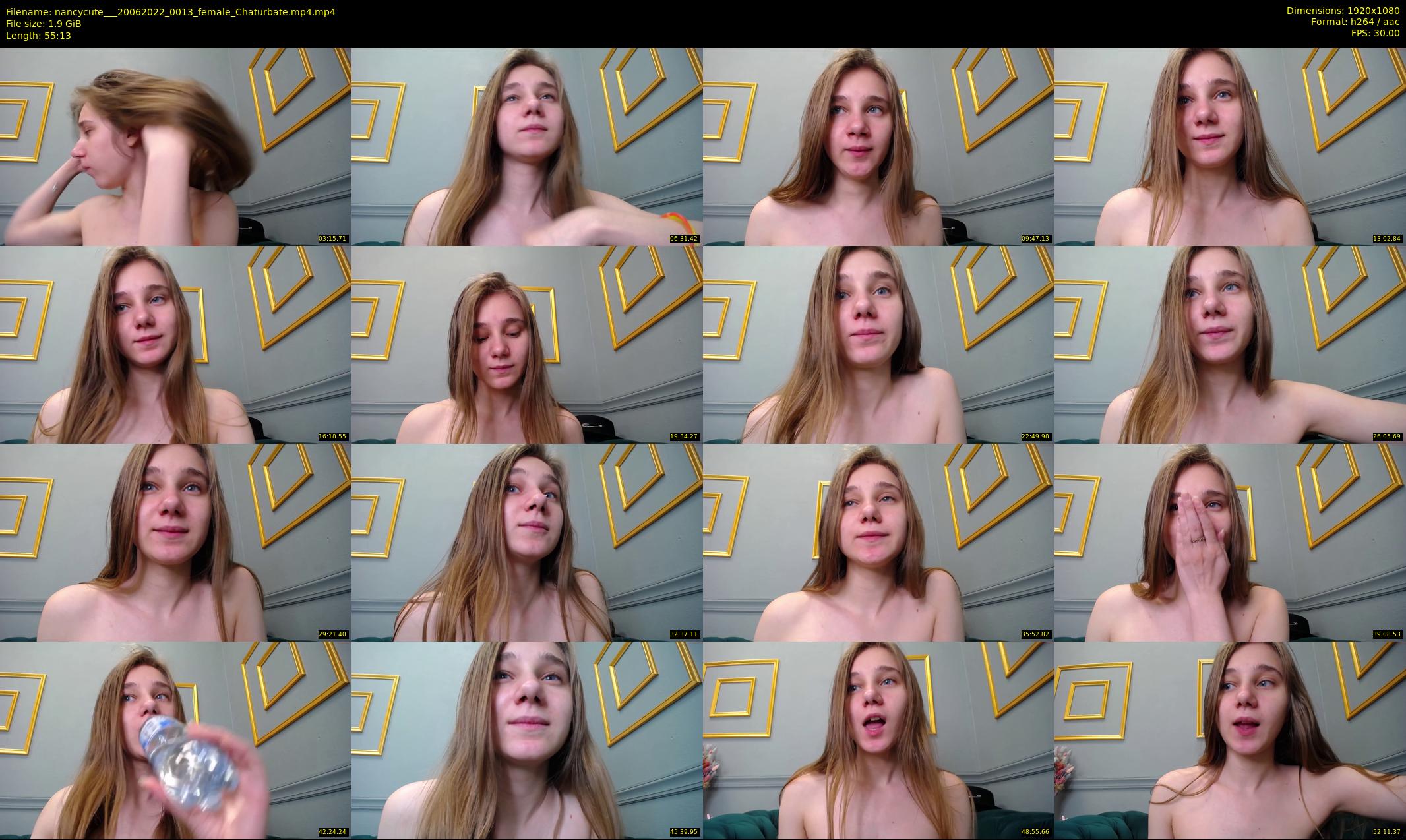nancycute__ — 56 minute Chaturbate female cam show recording, 1080p, Jun 20, 2022