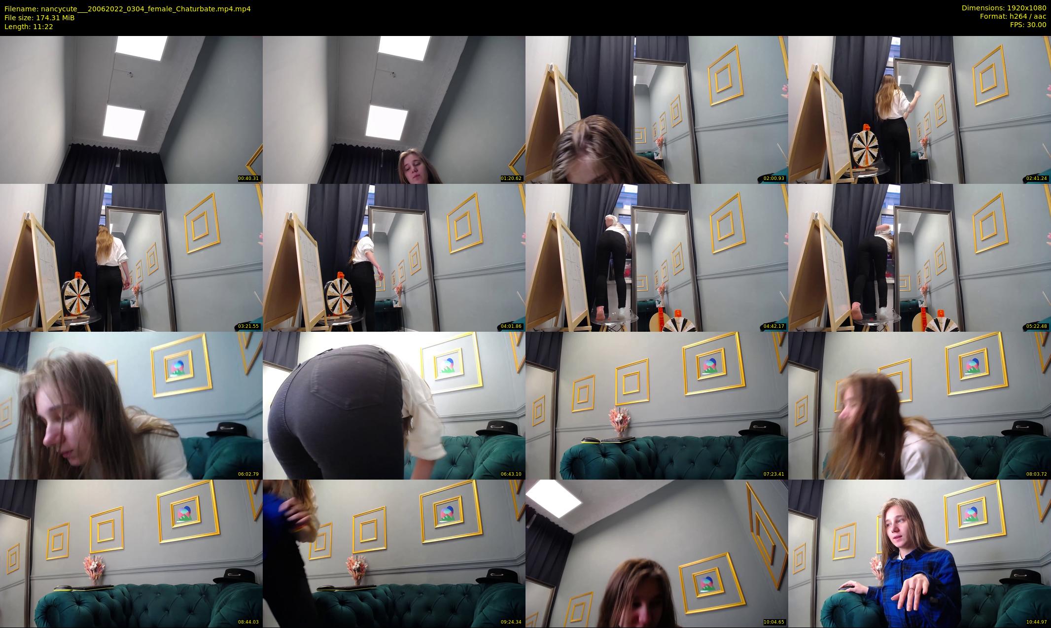 nancycute__ — 12 minute Chaturbate female cam show recording, 1080p, Jun 20, 2022