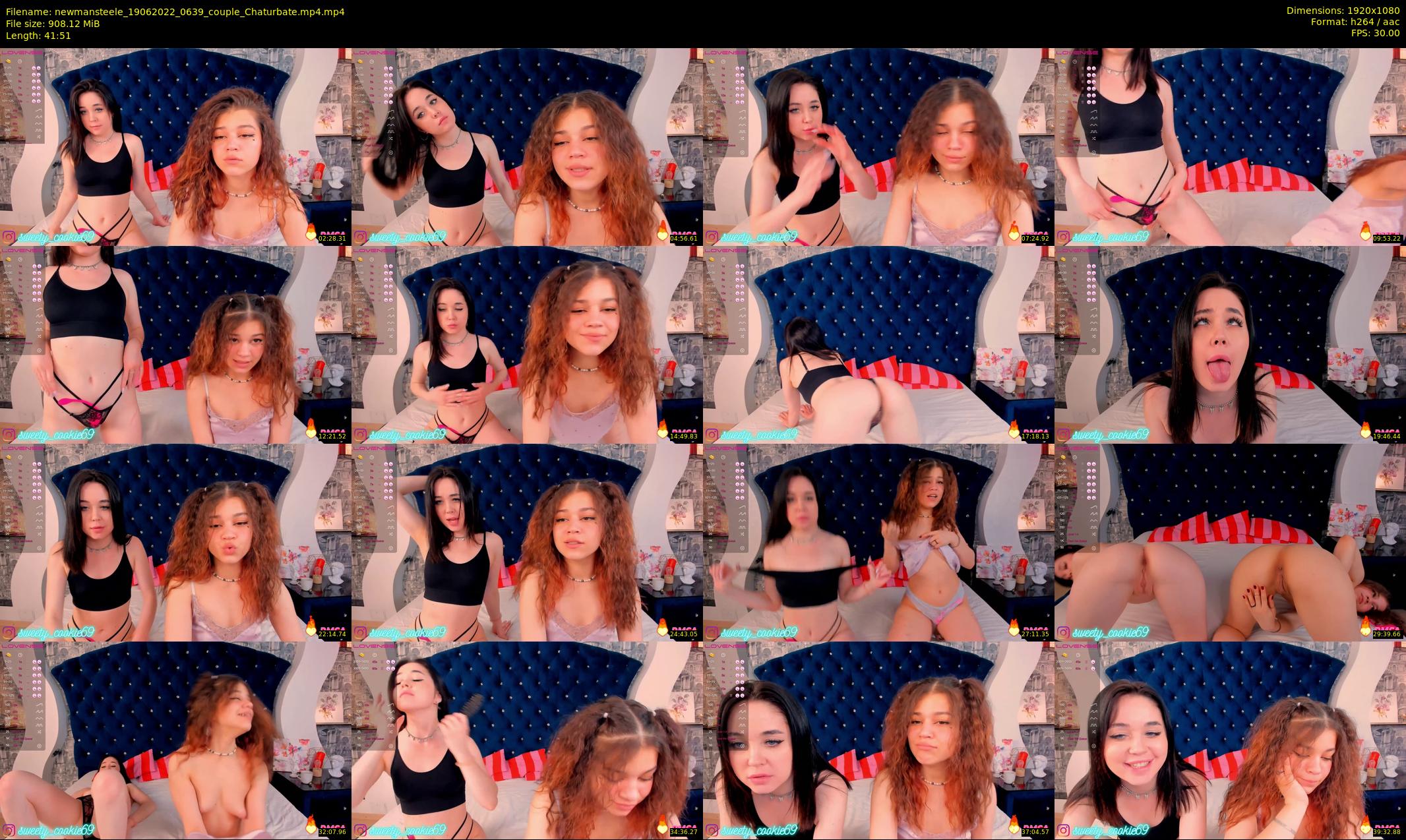 newmansteele — 42 minute Chaturbate couple cam show recording, 1080p, Jun 19, 2022