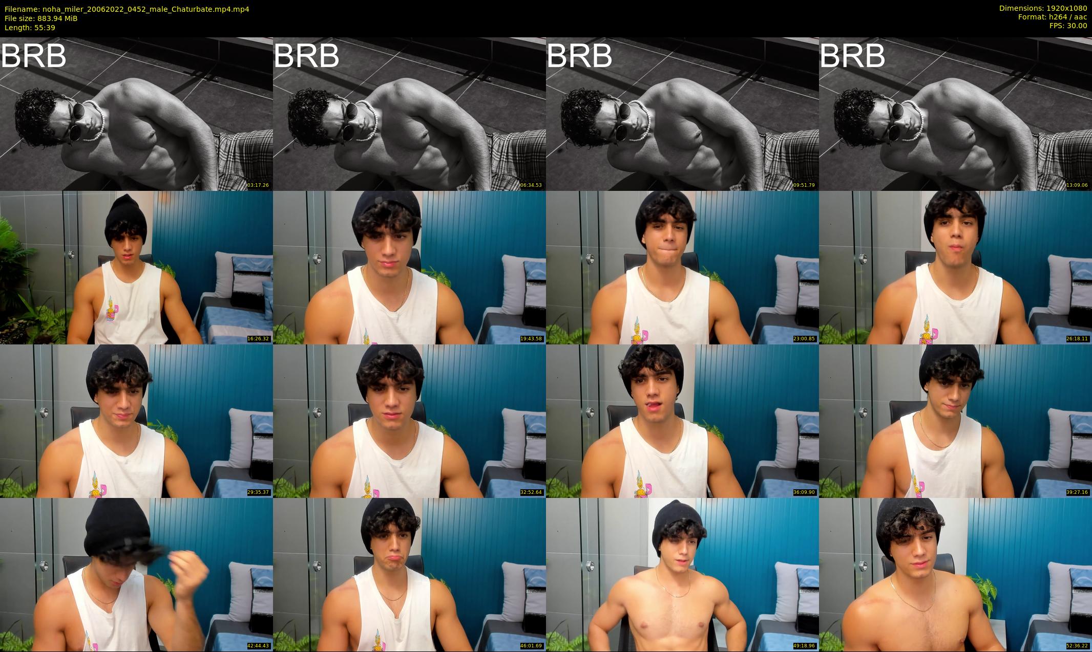 noha_miler — 56 minute Chaturbate male cam show recording, 1080p, Jun 20, 2022